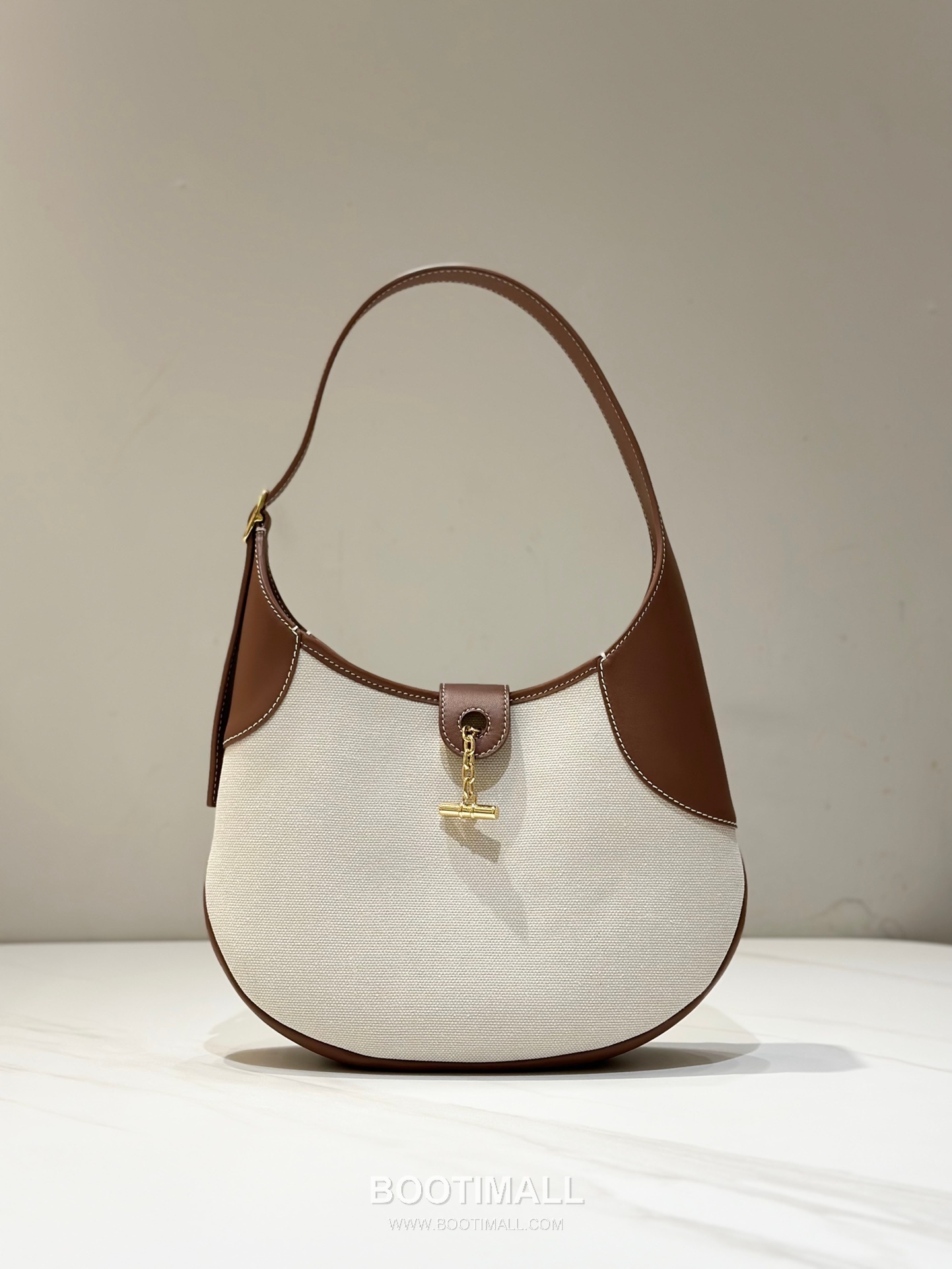 Loro Piana Bobbin Wool Calfskin Shoulder Bag 로로피아나 보빈 울 카프스킨 숄더백 32cm 5