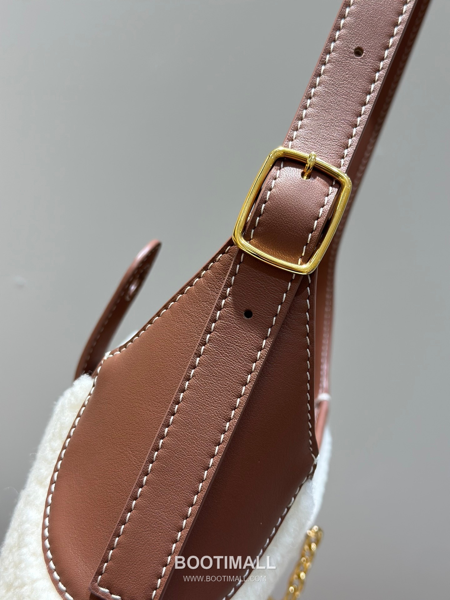 Loro Piana Bobbin Wool Calfskin Shoulder Bag 로로피아나 보빈 울 카프스킨 숄더백 32cm 14