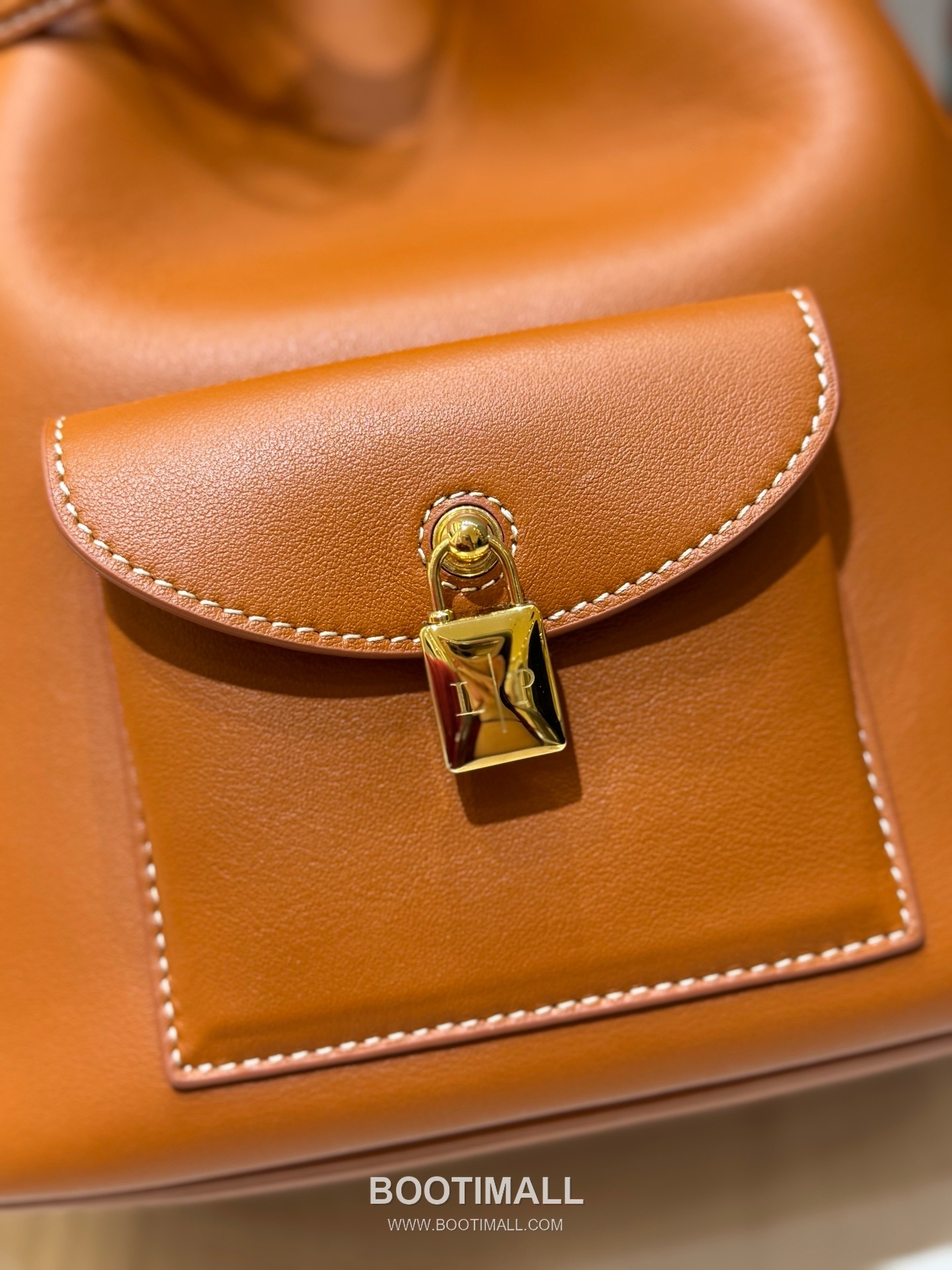 Loro Piana Extra Drawstring Backpack Calfskin 로로피아나 엑스트라 드로스트링 백팩 카프스킨 27cm 4