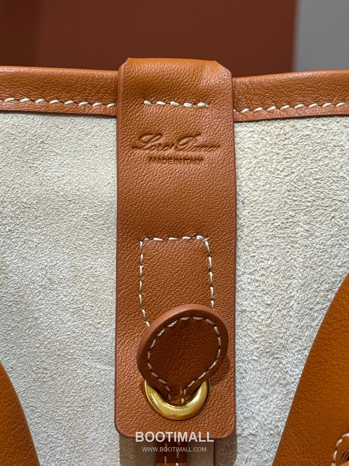 Loro Piana Extra Drawstring Backpack Calfskin 로로피아나 엑스트라 드로스트링 백팩 카프스킨 27cm 9