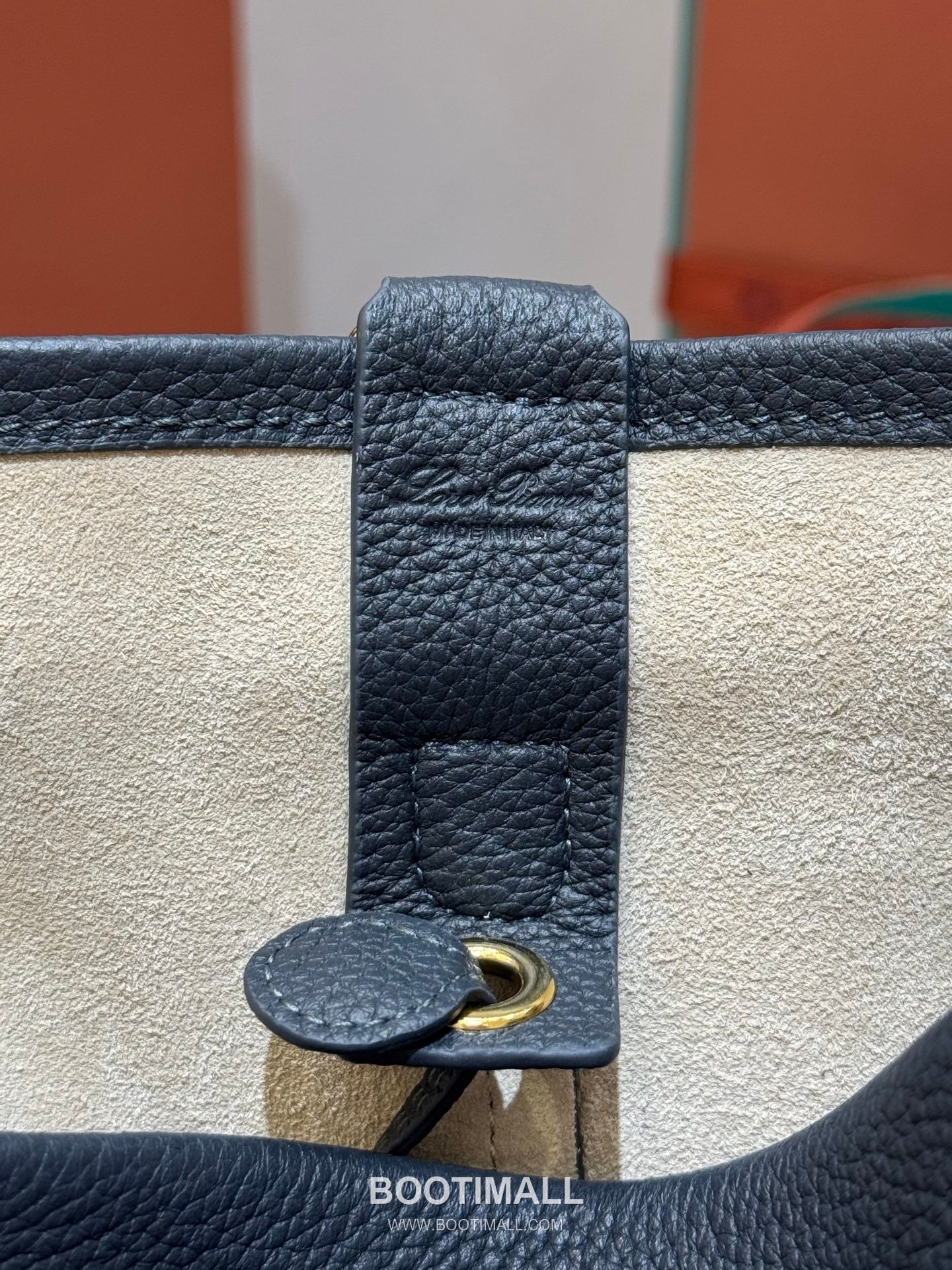 Loro Piana Extra Drawstring Backpack Calfskin 로로피아나 엑스트라 드로스트링 백팩 카프스킨 27cm 9