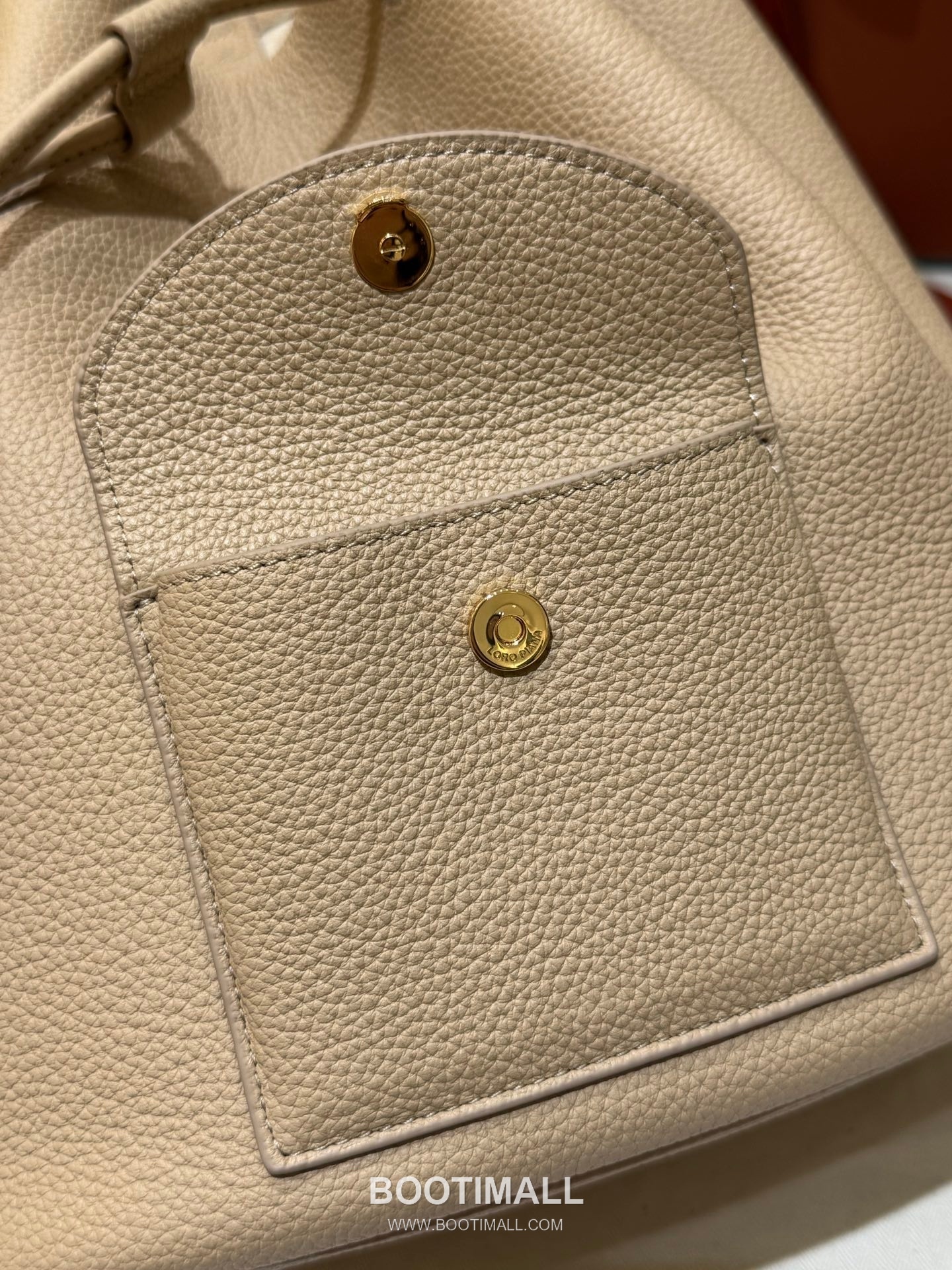 Loro Piana Extra Drawstring Backpack Calfskin 로로피아나 엑스트라 드로스트링 백팩 카프스킨 27cm 5