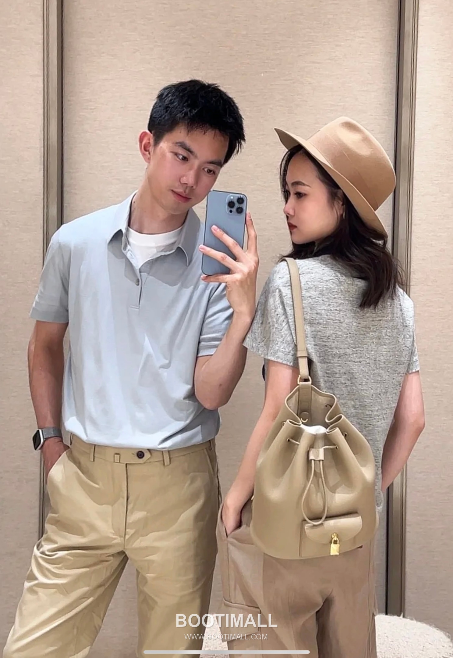 Loro Piana Extra Drawstring Backpack Calfskin 로로피아나 엑스트라 드로스트링 백팩 카프스킨 27cm 3