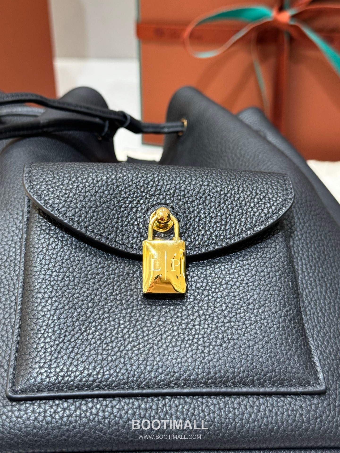 Loro Piana Extra Drawstring Backpack Calfskin 로로피아나 엑스트라 드로스트링 백팩 카프스킨 27cm 8