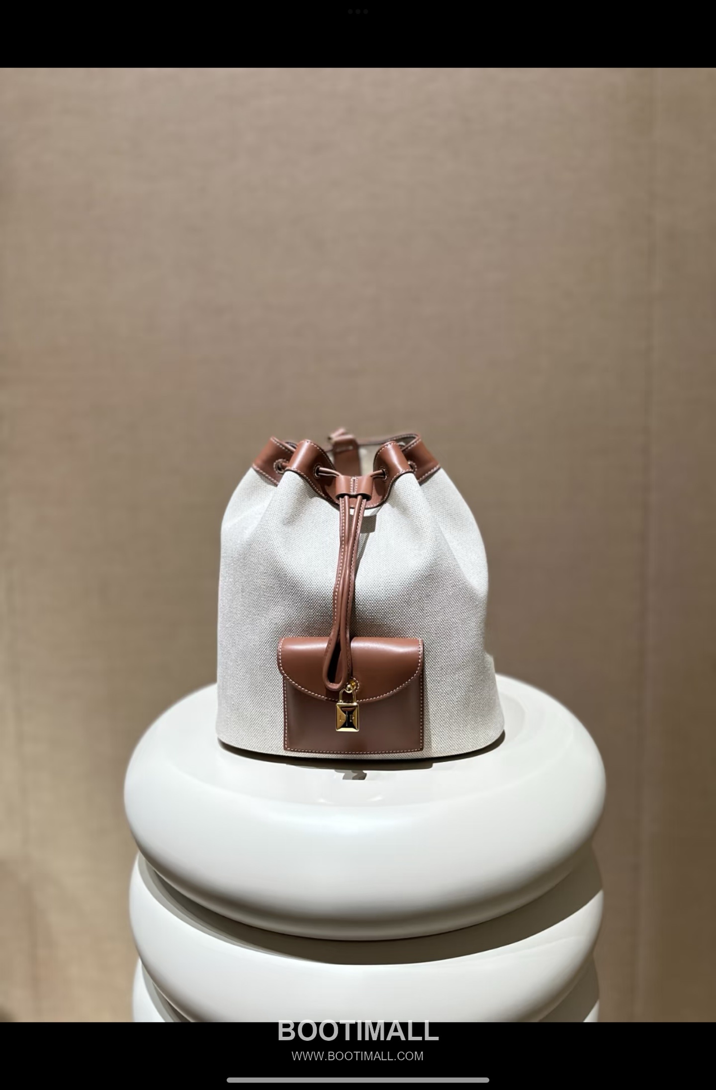 Loro Piana Calfskin Brown Backpack 로로피아나 카프스킨 브라운 백팩 27cm 6