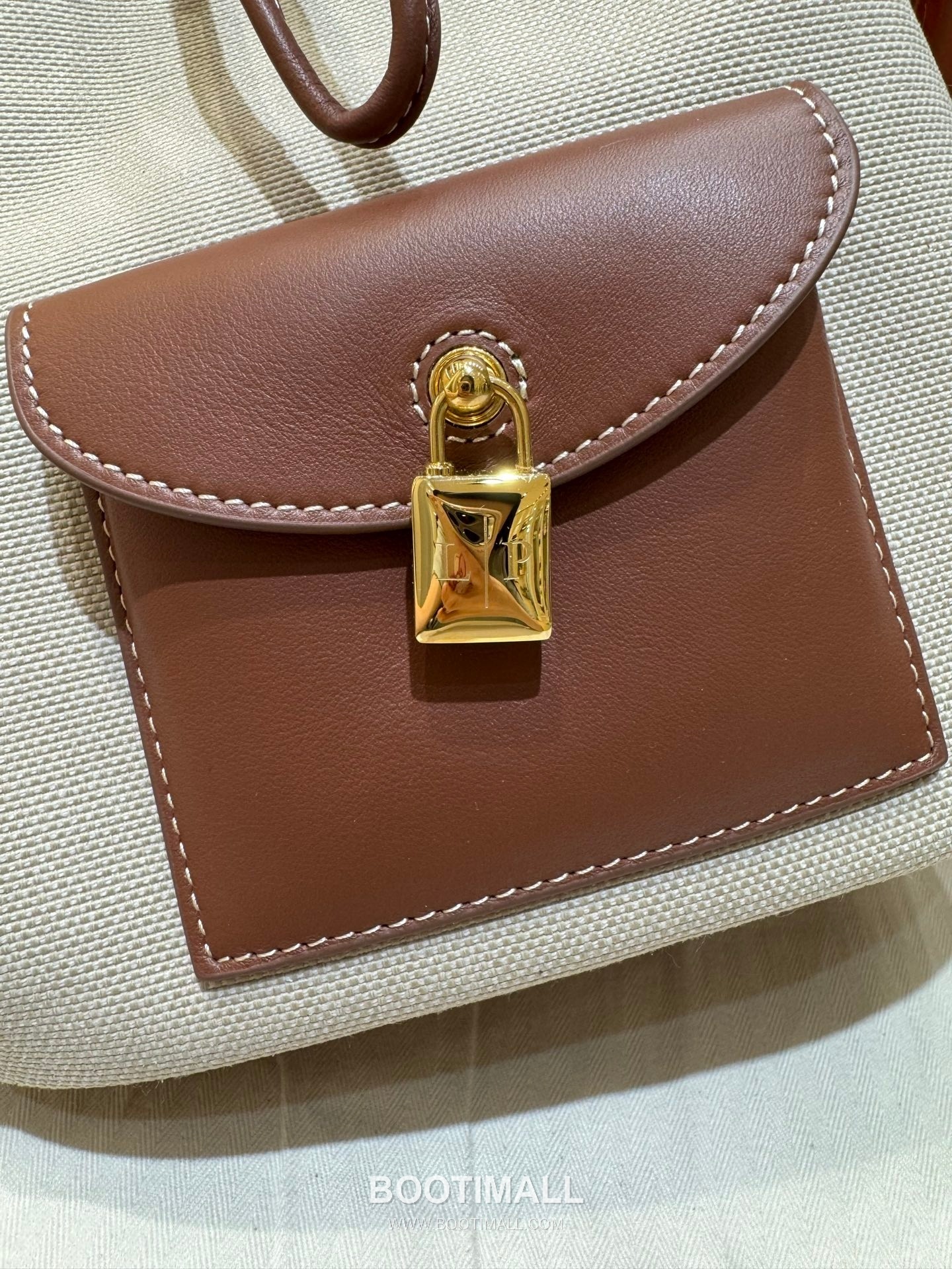 Loro Piana Calfskin Brown Backpack 로로피아나 카프스킨 브라운 백팩 27cm 13