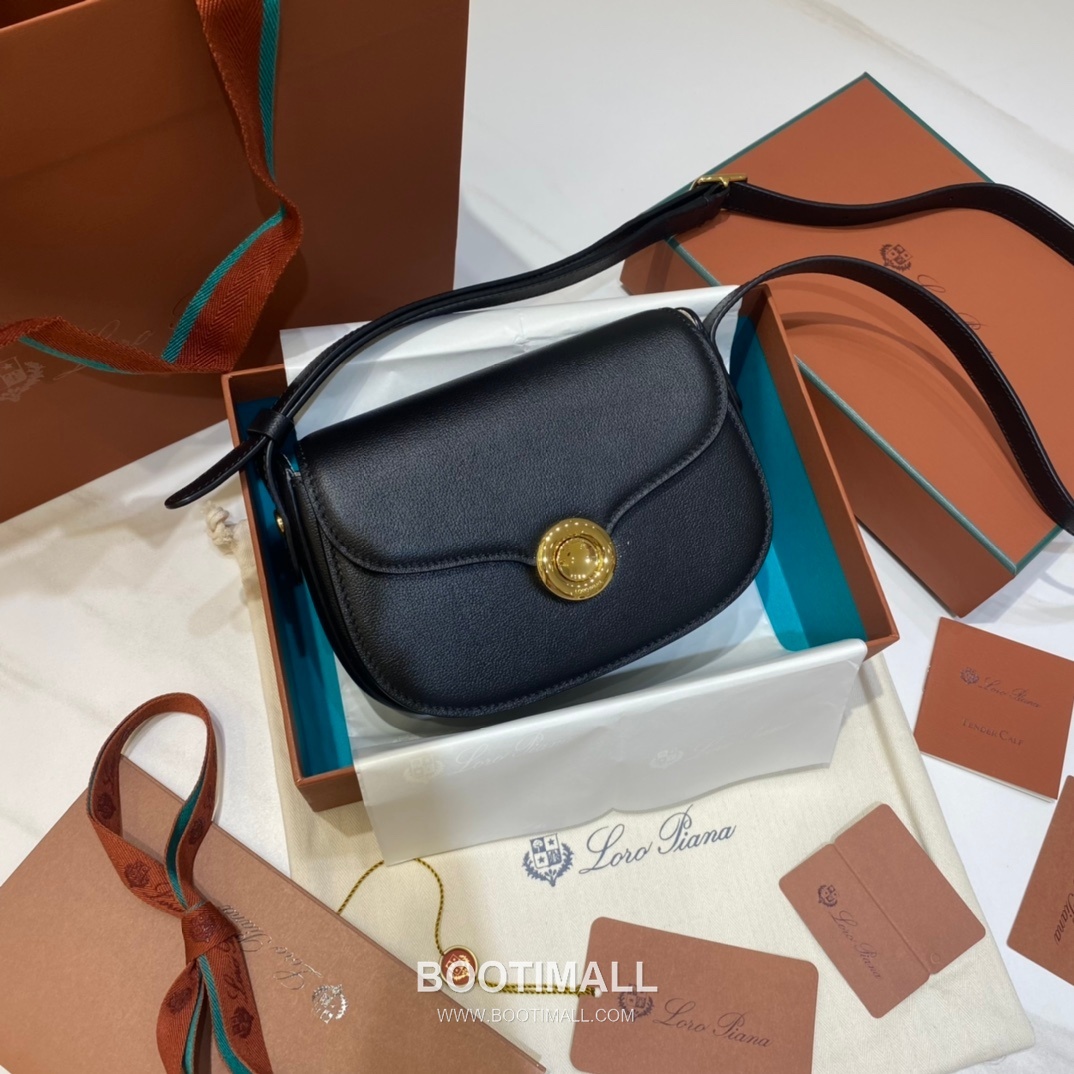 Loro Piana Ghiera Mini Saddle Bag Calfskin 로로피아나 기에라 미니 새들백 카프스킨 18cm 1