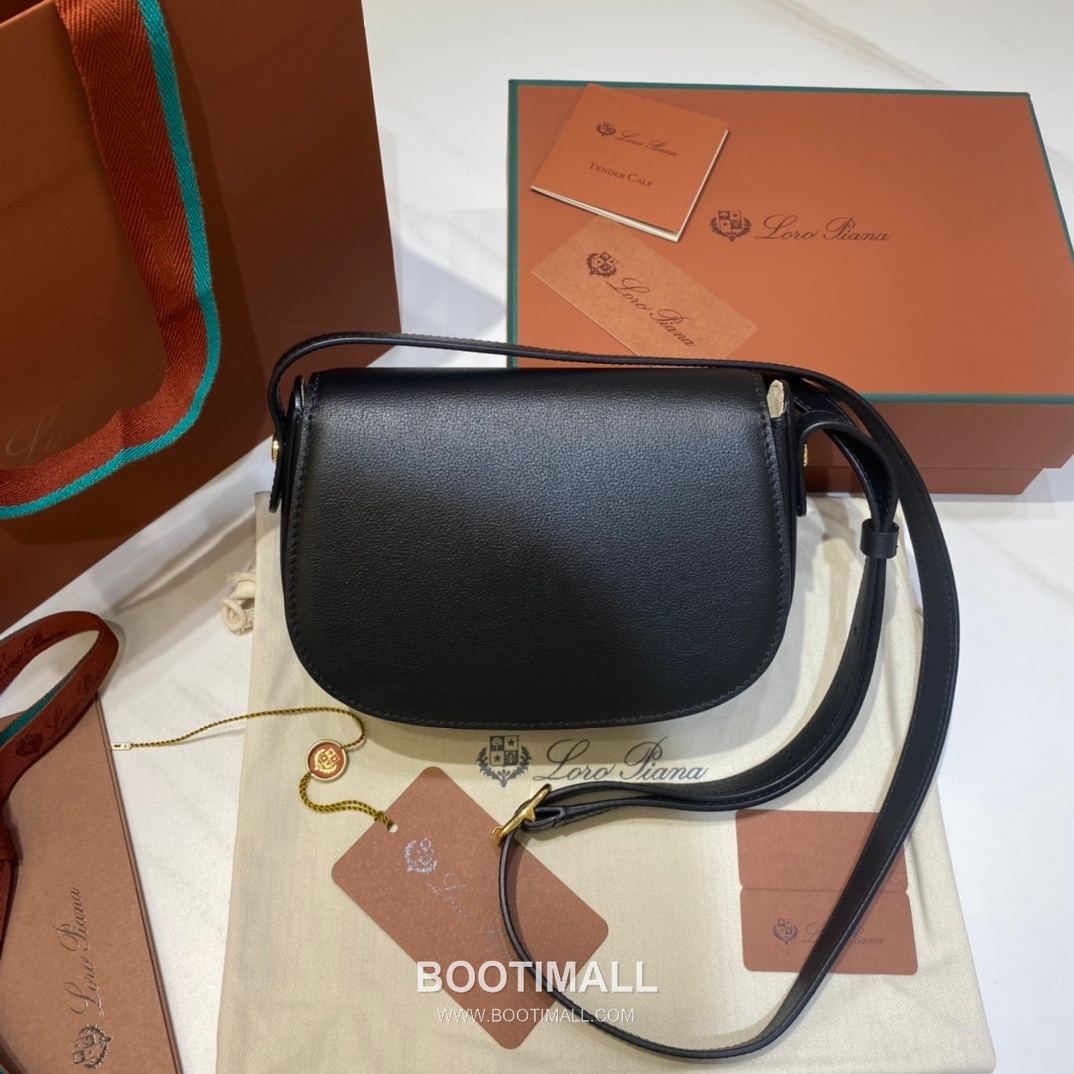 Loro Piana Ghiera Mini Saddle Bag Calfskin 로로피아나 기에라 미니 새들백 카프스킨 18cm 3