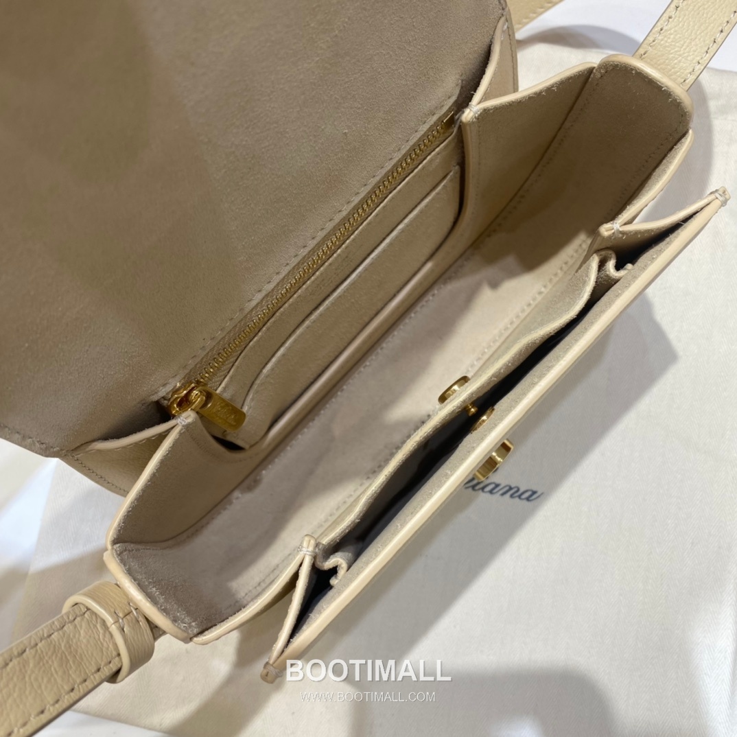 Loro Piana Ghiera Mini Saddle Bag Calfskin 로로피아나 기에라 미니 새들백 카프스킨 18cm 8