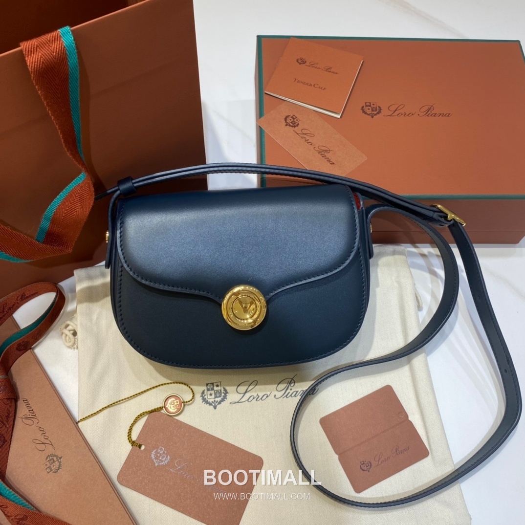 Loro Piana Ghiera Mini Saddle Bag Calfskin 로로피아나 기에라 미니 새들백 카프스킨 18cm 2