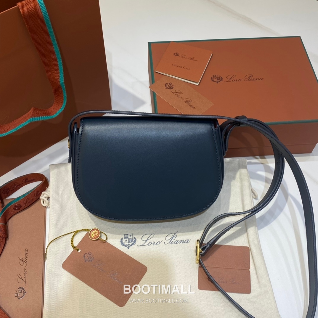 Loro Piana Ghiera Mini Saddle Bag Calfskin 로로피아나 기에라 미니 새들백 카프스킨 18cm 3