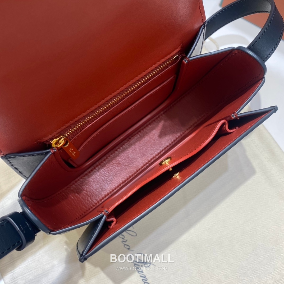 Loro Piana Ghiera Mini Saddle Bag Calfskin 로로피아나 기에라 미니 새들백 카프스킨 18cm 8