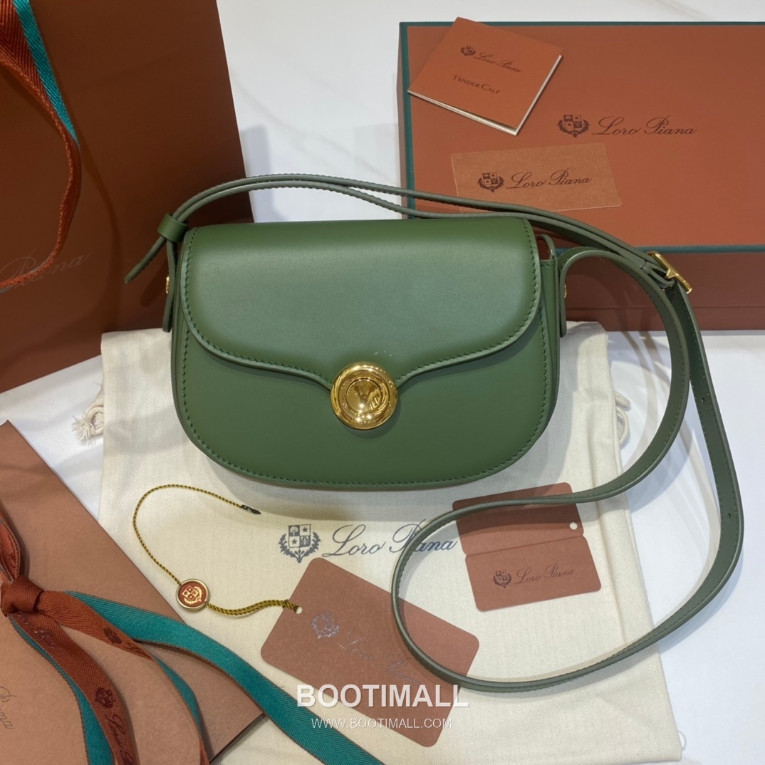 Loro Piana Ghiera Mini Saddle Bag Calfskin 로로피아나 기에라 미니 새들백 카프스킨 18cm 2