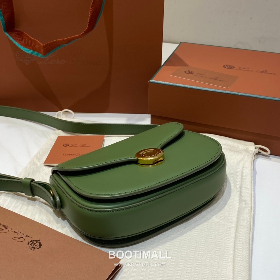 Loro Piana Ghiera Mini Saddle Bag Calfskin 로로피아나 기에라 미니 새들백 카프스킨 18cm 5