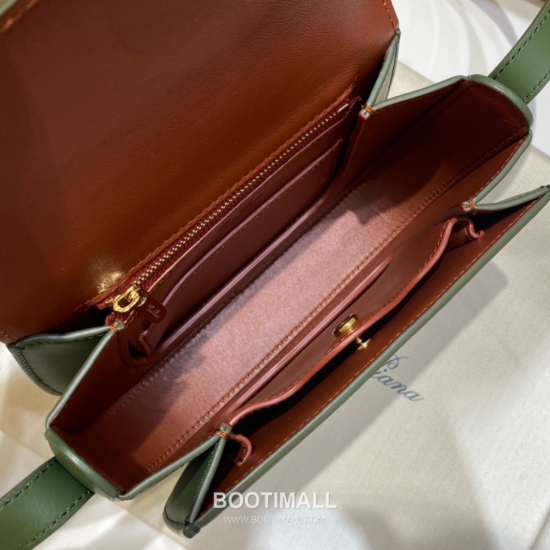 Loro Piana Ghiera Mini Saddle Bag Calfskin 로로피아나 기에라 미니 새들백 카프스킨 18cm 8