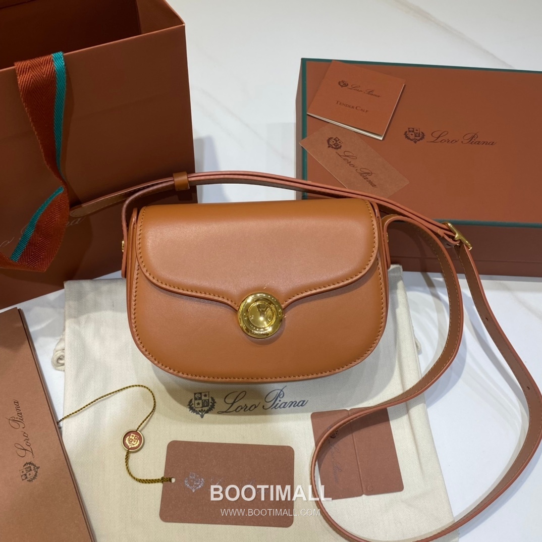 Loro Piana Ghiera Mini Saddle Bag Calfskin 로로피아나 기에라 미니 새들백 카프스킨 18cm 2