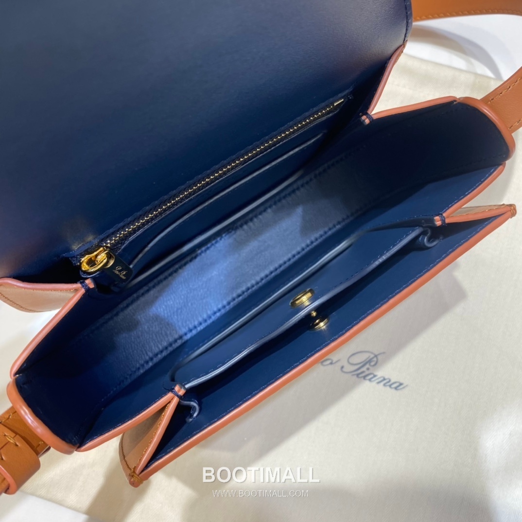 Loro Piana Ghiera Mini Saddle Bag Calfskin 로로피아나 기에라 미니 새들백 카프스킨 18cm 8