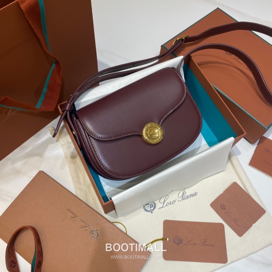 Loro Piana Ghiera Mini Saddle Bag Calfskin 로로피아나 기에라 미니 새들백 카프스킨 18cm 1