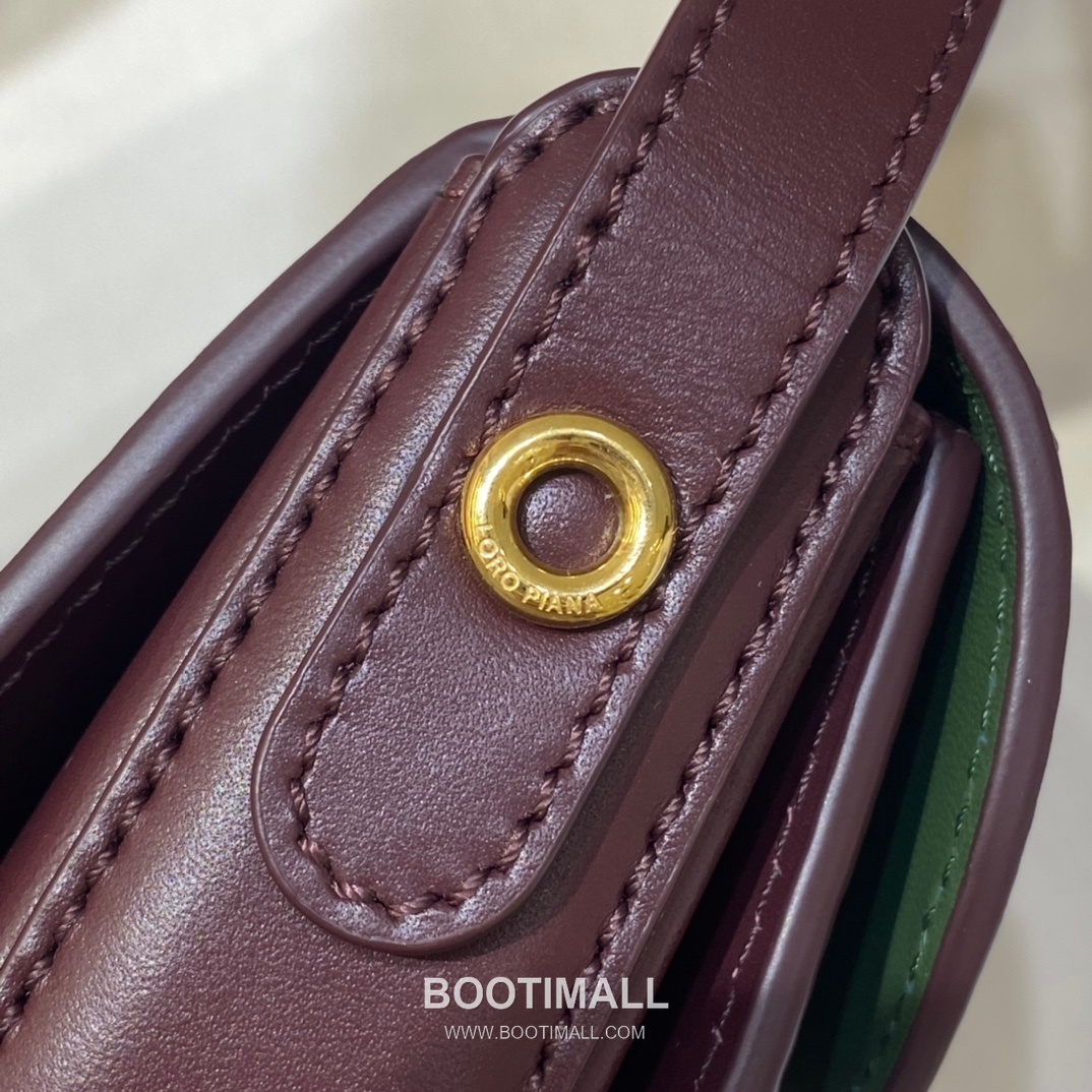 Loro Piana Ghiera Mini Saddle Bag Calfskin 로로피아나 기에라 미니 새들백 카프스킨 18cm 7