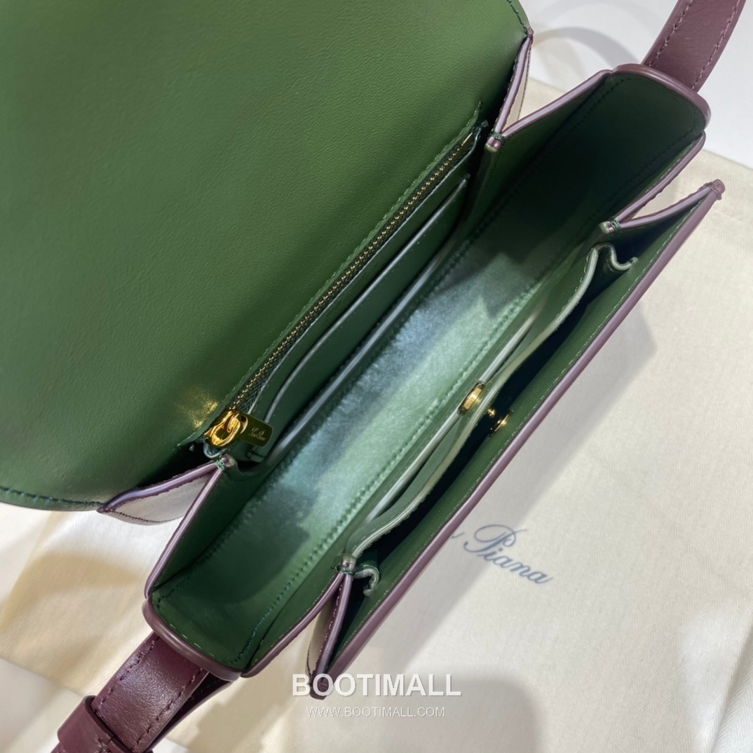 Loro Piana Ghiera Mini Saddle Bag Calfskin 로로피아나 기에라 미니 새들백 카프스킨 18cm 8