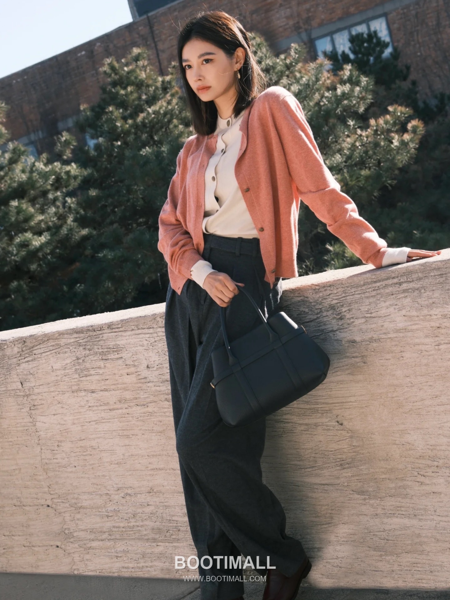 Loro Piana Ghiera Small Shopper Bag Grain Leather 로로피아나 기에라 스몰 쇼퍼백 그레인 레더 28cm 2