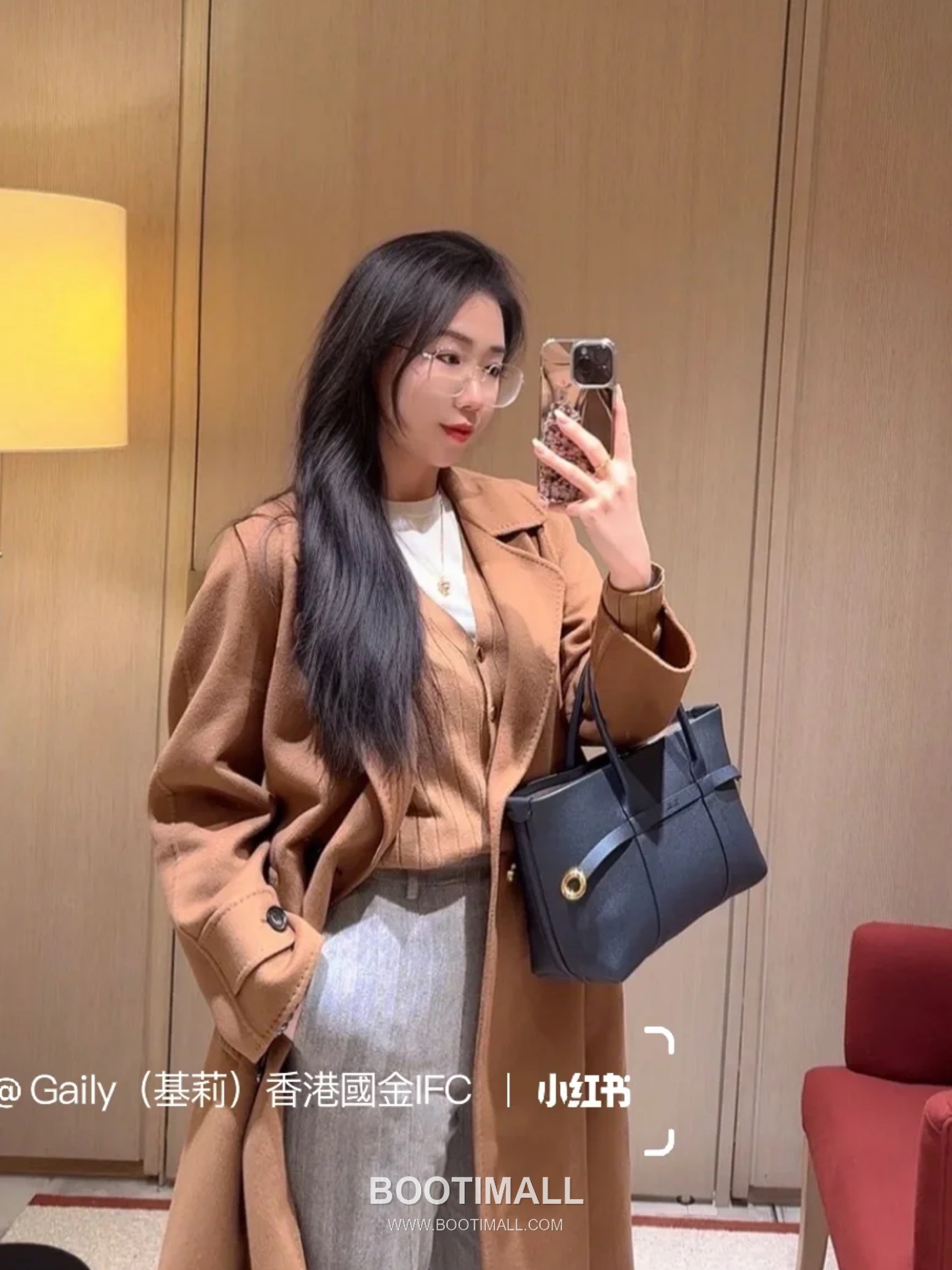 Loro Piana Ghiera Small Shopper Bag Grain Leather 로로피아나 기에라 스몰 쇼퍼백 그레인 레더 28cm 6