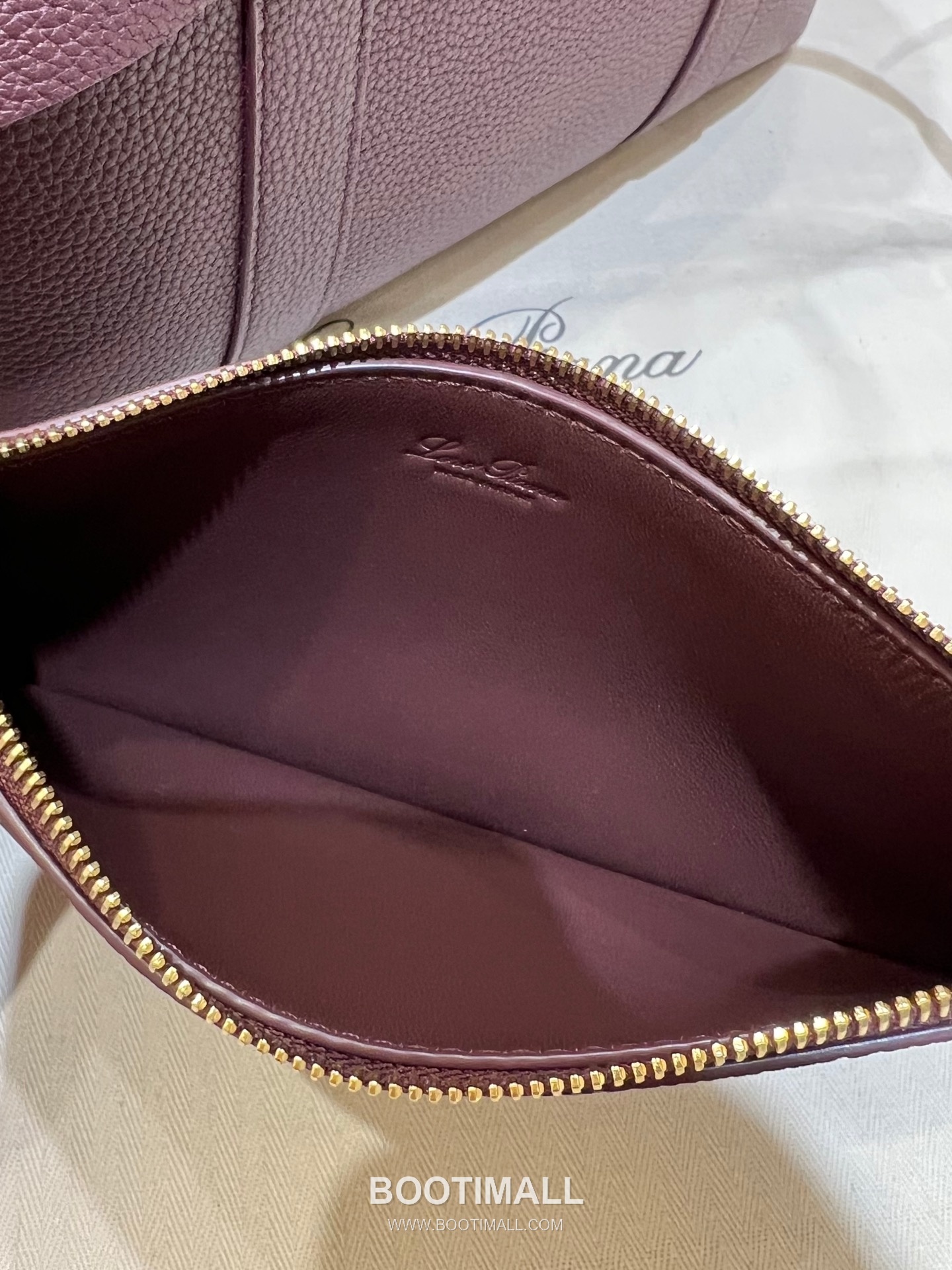 Loro Piana Ghiera Small Shopper Bag Grain Leather 로로피아나 기에라 스몰 쇼퍼백 그레인 레더 28cm 9