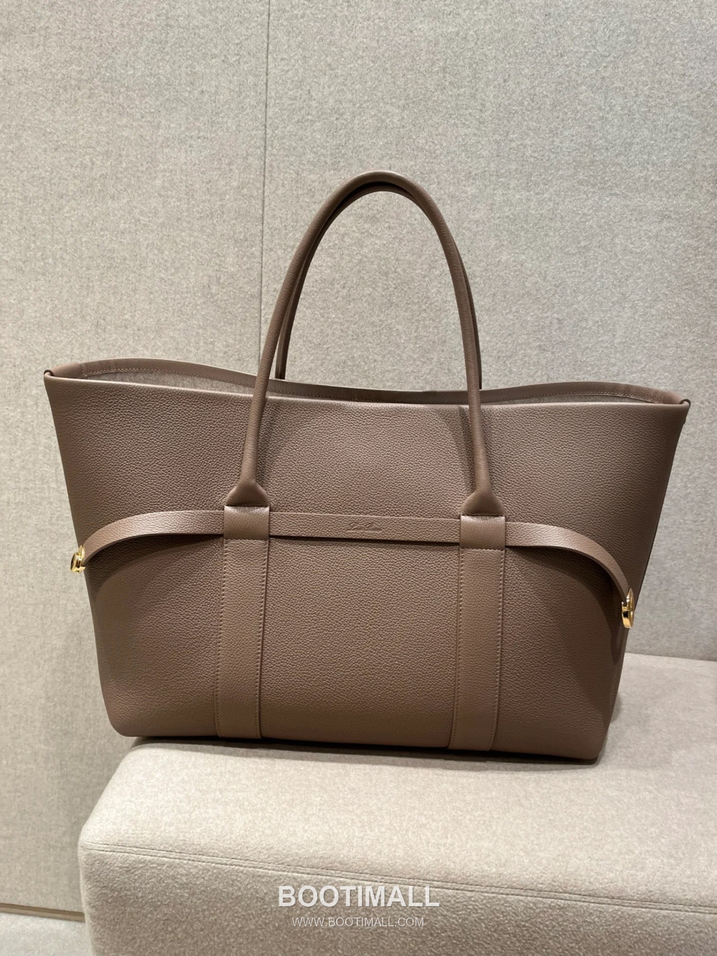 Loro Piana Ghiera Brown Shoulder Bag 로로피아나 Ghiera 브라운 숄더백 28cm 4