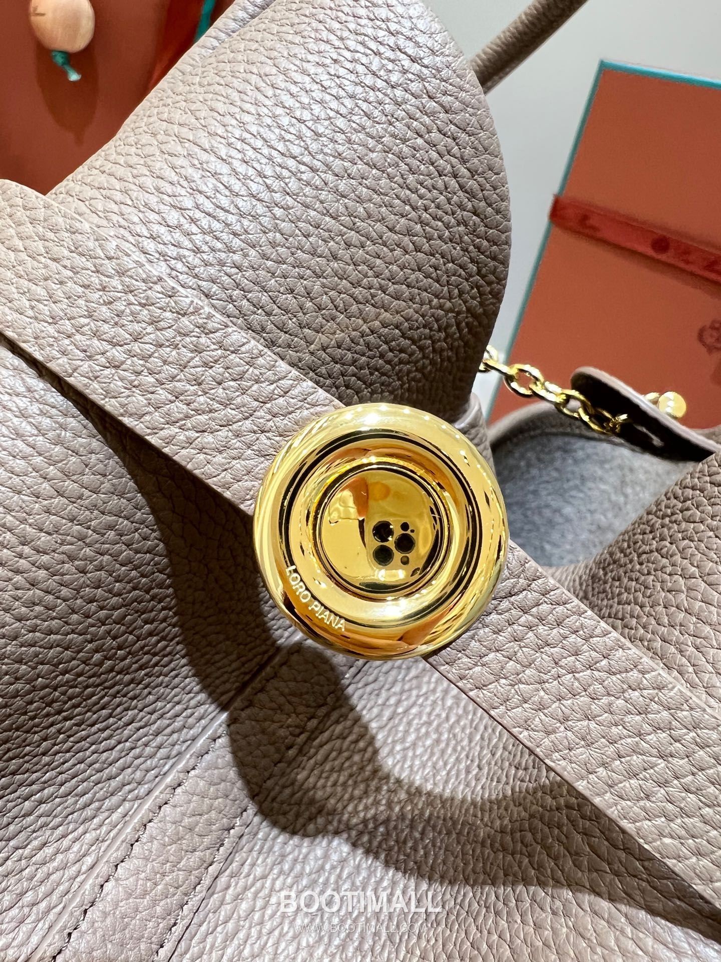 Loro Piana Ghiera Brown Shoulder Bag 로로피아나 Ghiera 브라운 숄더백 28cm 9