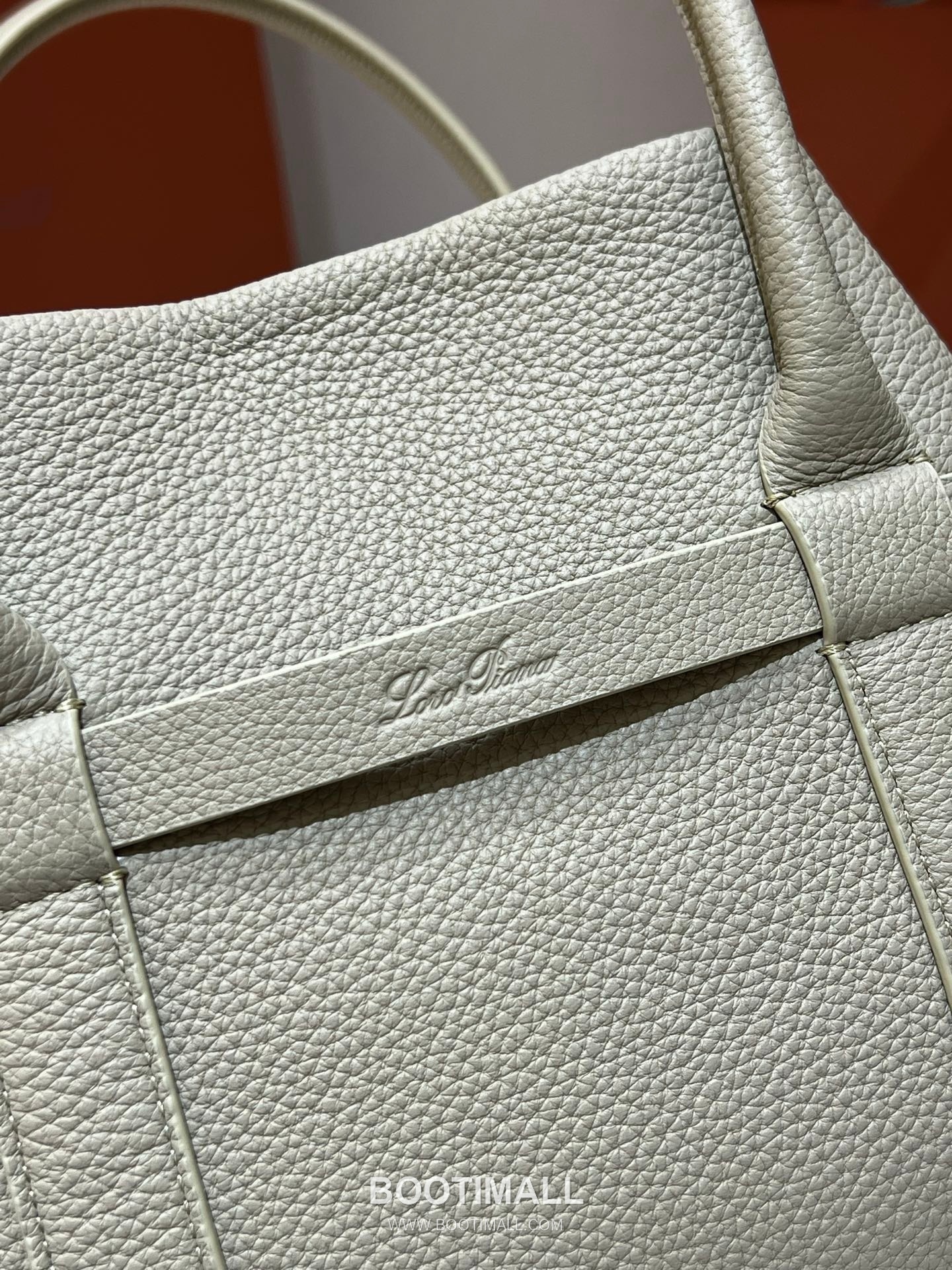 Loro Piana Ghiera Small Shopper Bag Grain Leather 로로피아나 기에라 스몰 쇼퍼백 그레인 레더 28cm 4