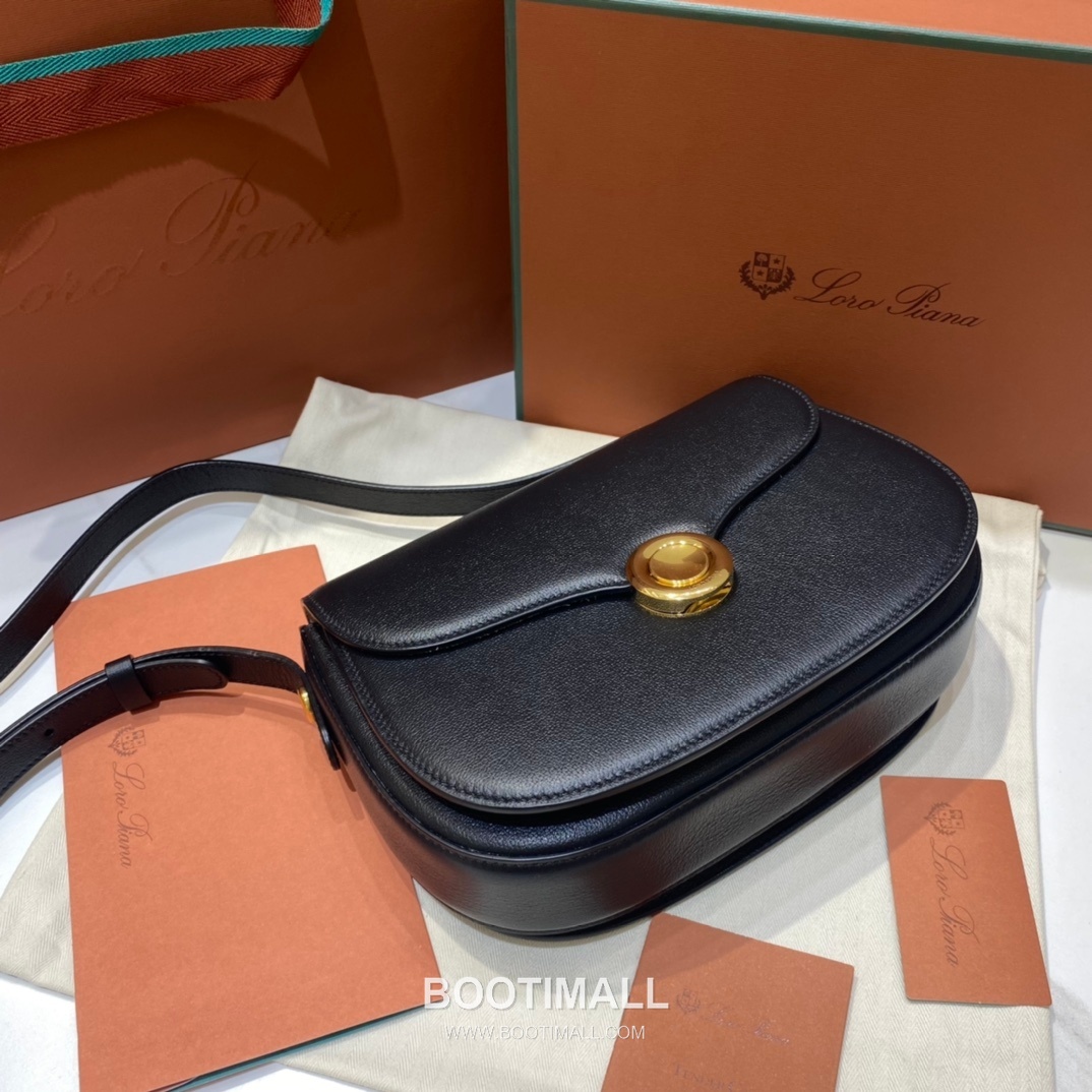 Loro Piana Ghiera Saddle Bag Calfskin 로로피아나 기에라 새들백 카프스킨 23cm 5