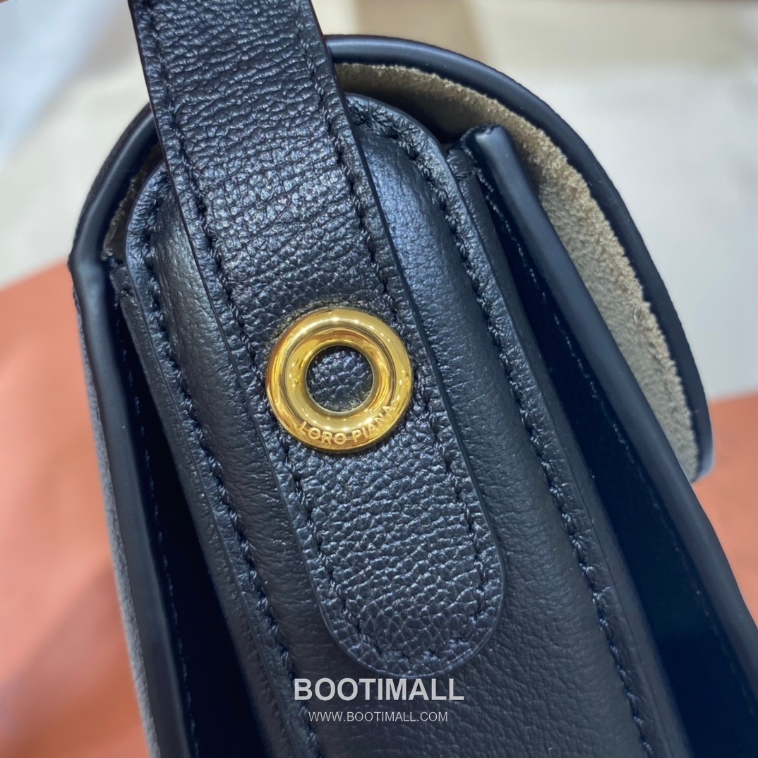 Loro Piana Ghiera Saddle Bag Calfskin 로로피아나 기에라 새들백 카프스킨 23cm 7