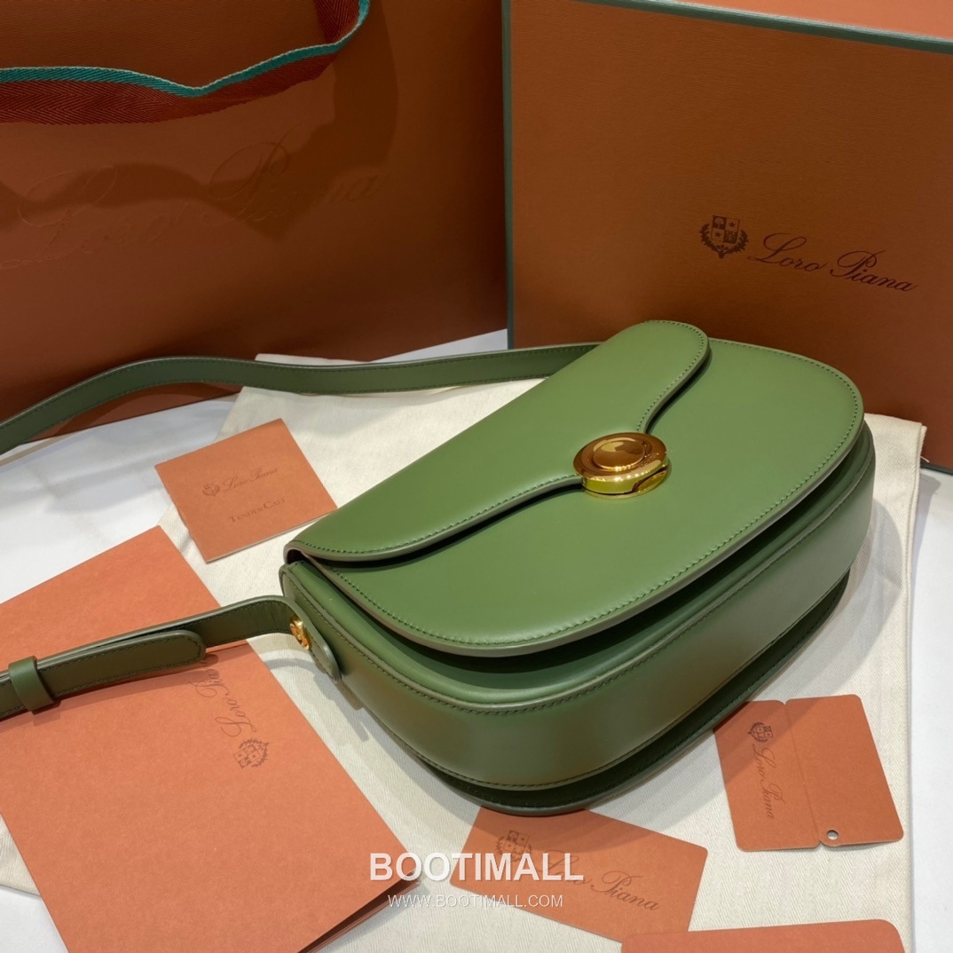 Loro Piana Ghiera Saddle Bag Calfskin 로로피아나 기에라 새들백 카프스킨 23cm 5