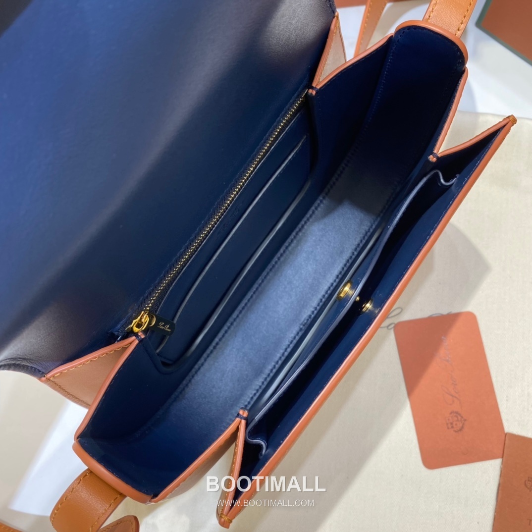 Loro Piana Ghiera Saddle Bag Calfskin 로로피아나 기에라 새들백 카프스킨 23cm 8