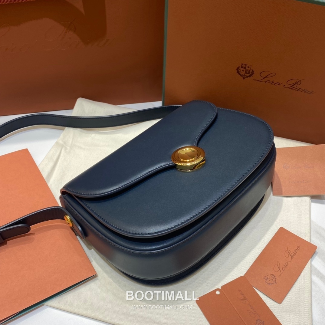Loro Piana Ghiera Saddle Bag Calfskin 로로피아나 기에라 새들백 카프스킨 23cm 5