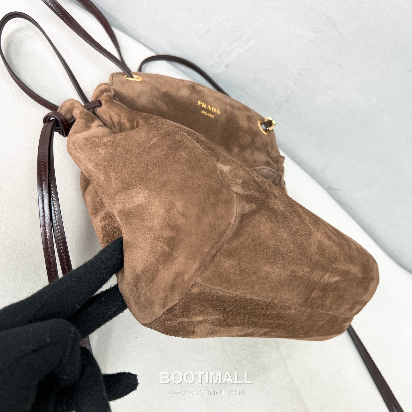 Prada Suede Carry Tote Bag 1BG641 프라다 스웨이드 캐리 토트백 32cm 8