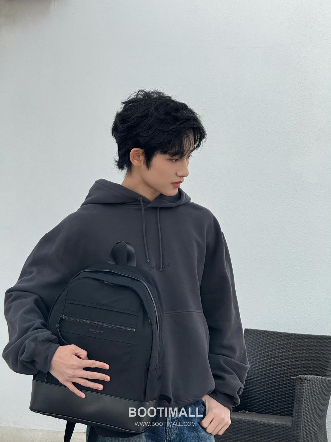 Balenciaga Canvas Logo Backpack 821007 발렌시아가 캔버스 로고 백팩 42cm 21