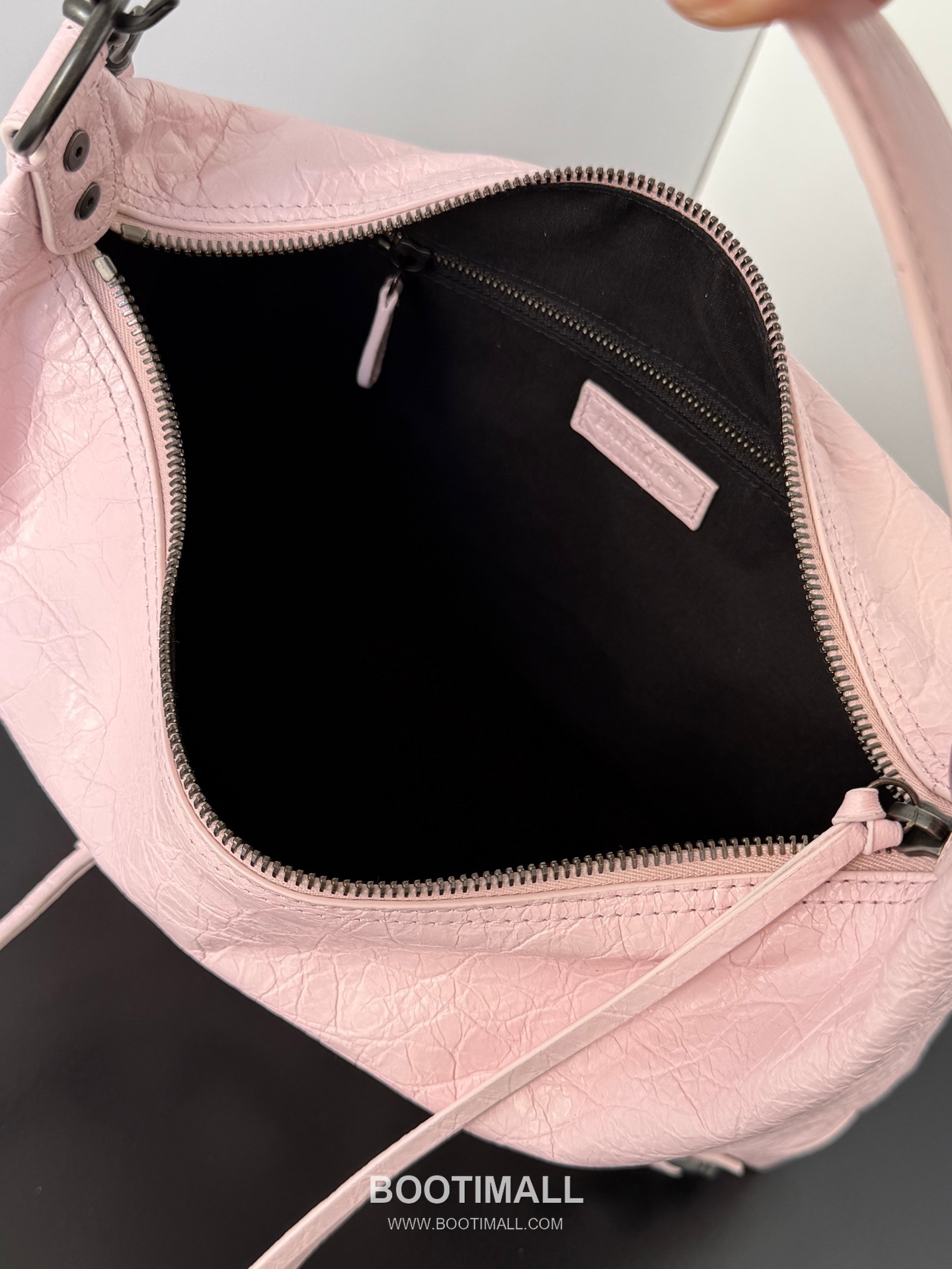 Balenciaga Le City Hobo Leather Shoulder Bag 발렌시아가 르 시티 호보 레더 숄더백 28cm 6