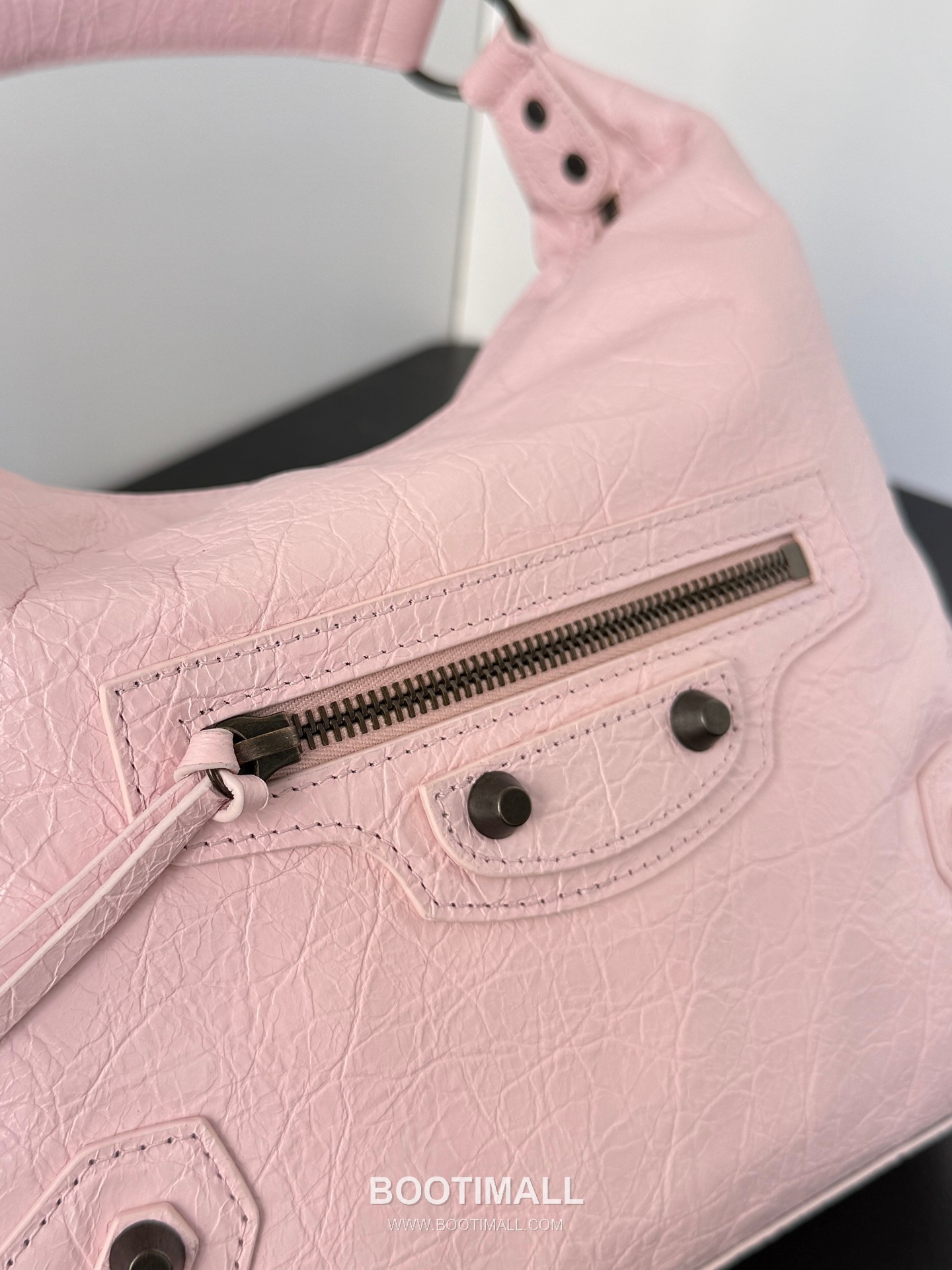 Balenciaga Le City Hobo Leather Shoulder Bag 발렌시아가 르 시티 호보 레더 숄더백 28cm 7