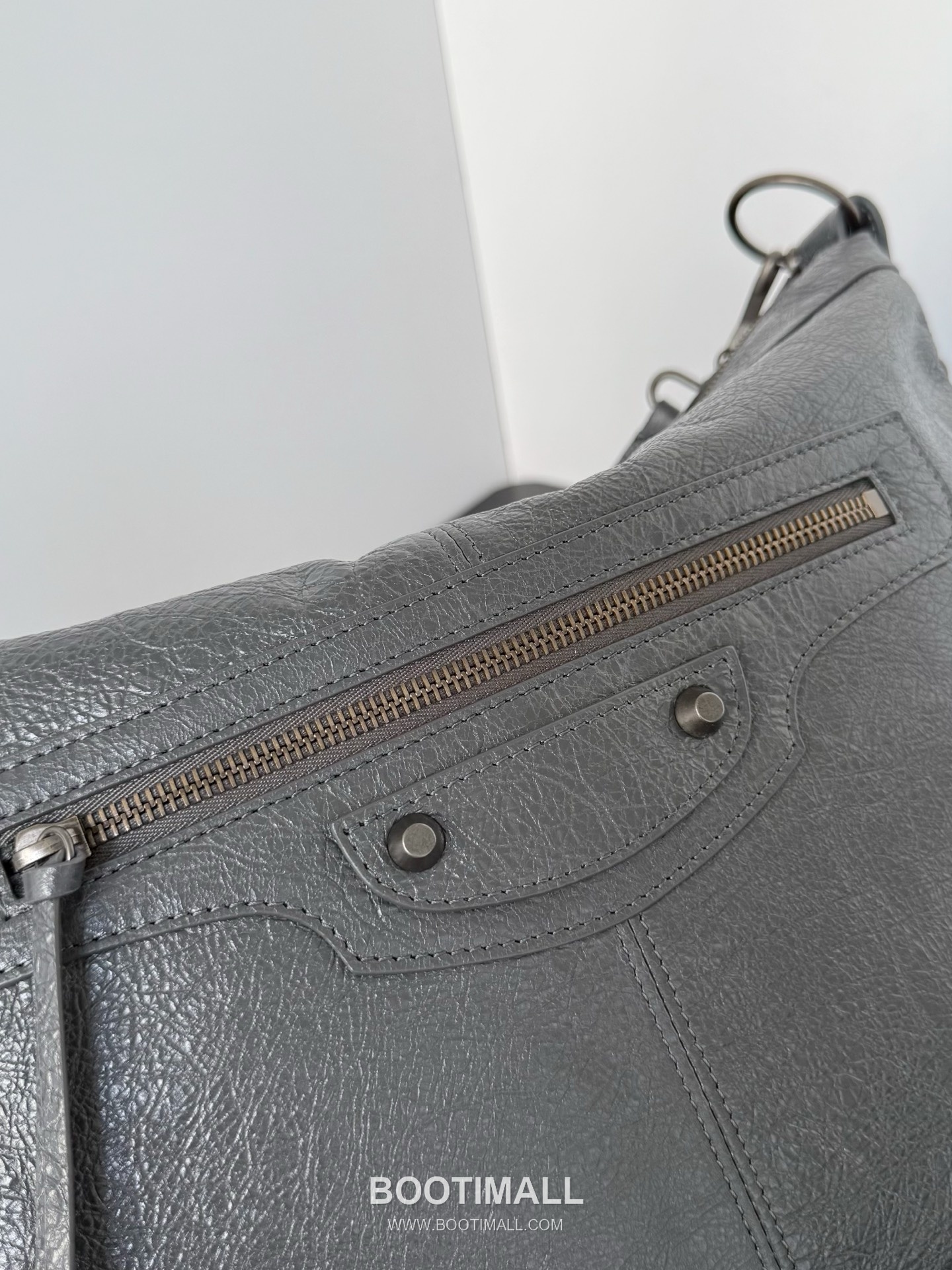 Balenciaga Le City Moto Lambskin Shoulder Bag 발렌시아가 르 시티 모토 램스킨 숄더백 39cm 7