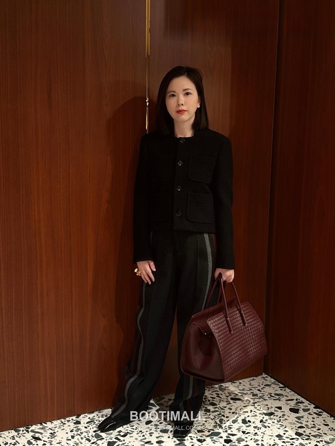 Bottega Veneta 868327 Lambskin Shoulder Bag 보테가 베네타 868327 램스킨 숄더백 12cm 1