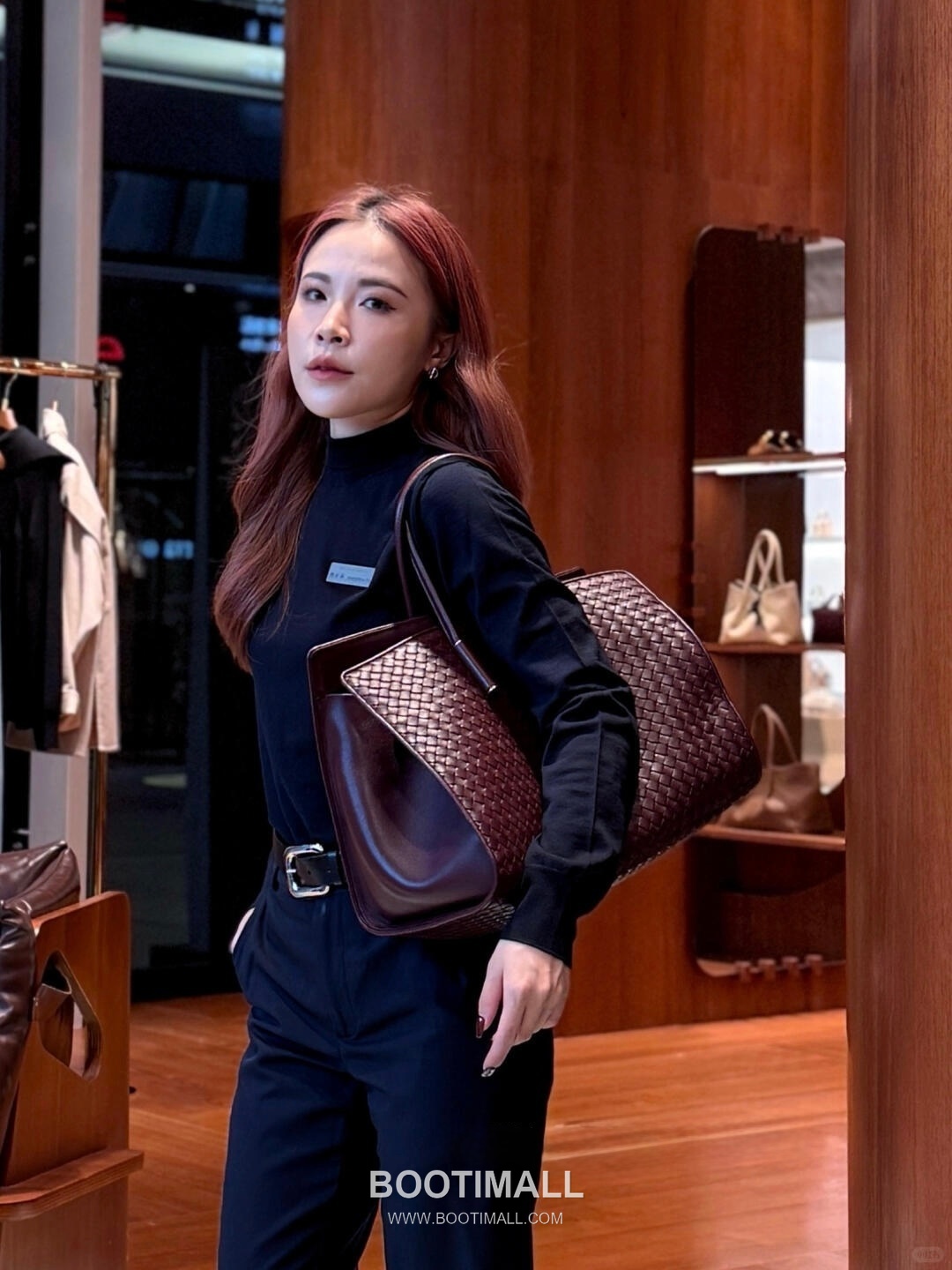 Bottega Veneta 868327 Lambskin Shoulder Bag 보테가 베네타 868327 램스킨 숄더백 12cm 7