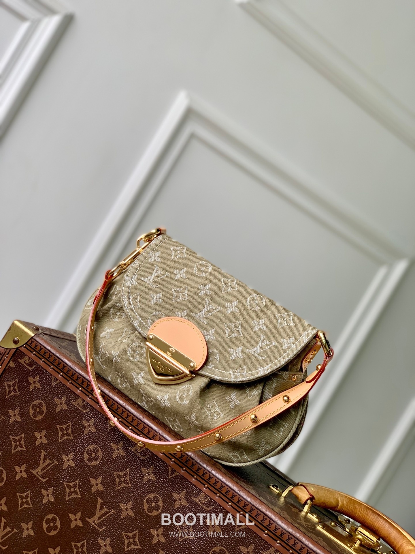 Louis Vuitton Sunset Denim Shoulder Bag M27210 루이비통 선셋 데님 숄더백 27cm 1