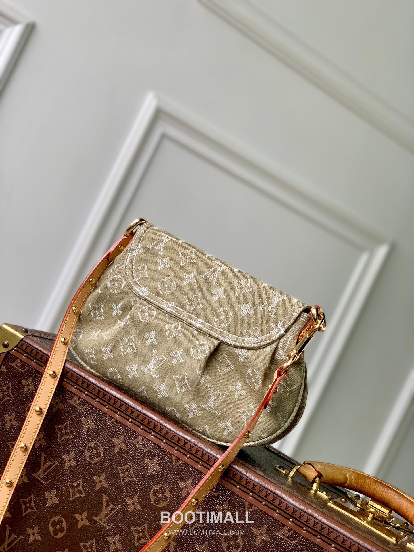 Louis Vuitton Sunset Denim Shoulder Bag M27210 루이비통 선셋 데님 숄더백 27cm 3