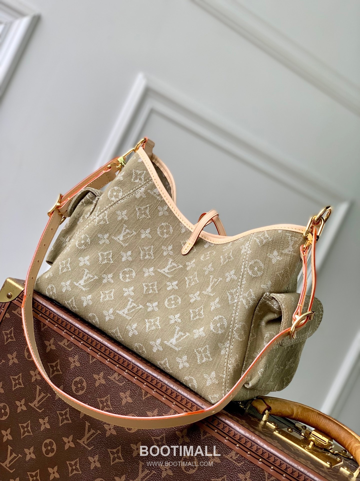 Louis Vuitton CarryAll Cargo Denim Shoulder Bag M27623 루이비통 캐리올 카고 데님 숄더백 33.5cm 3