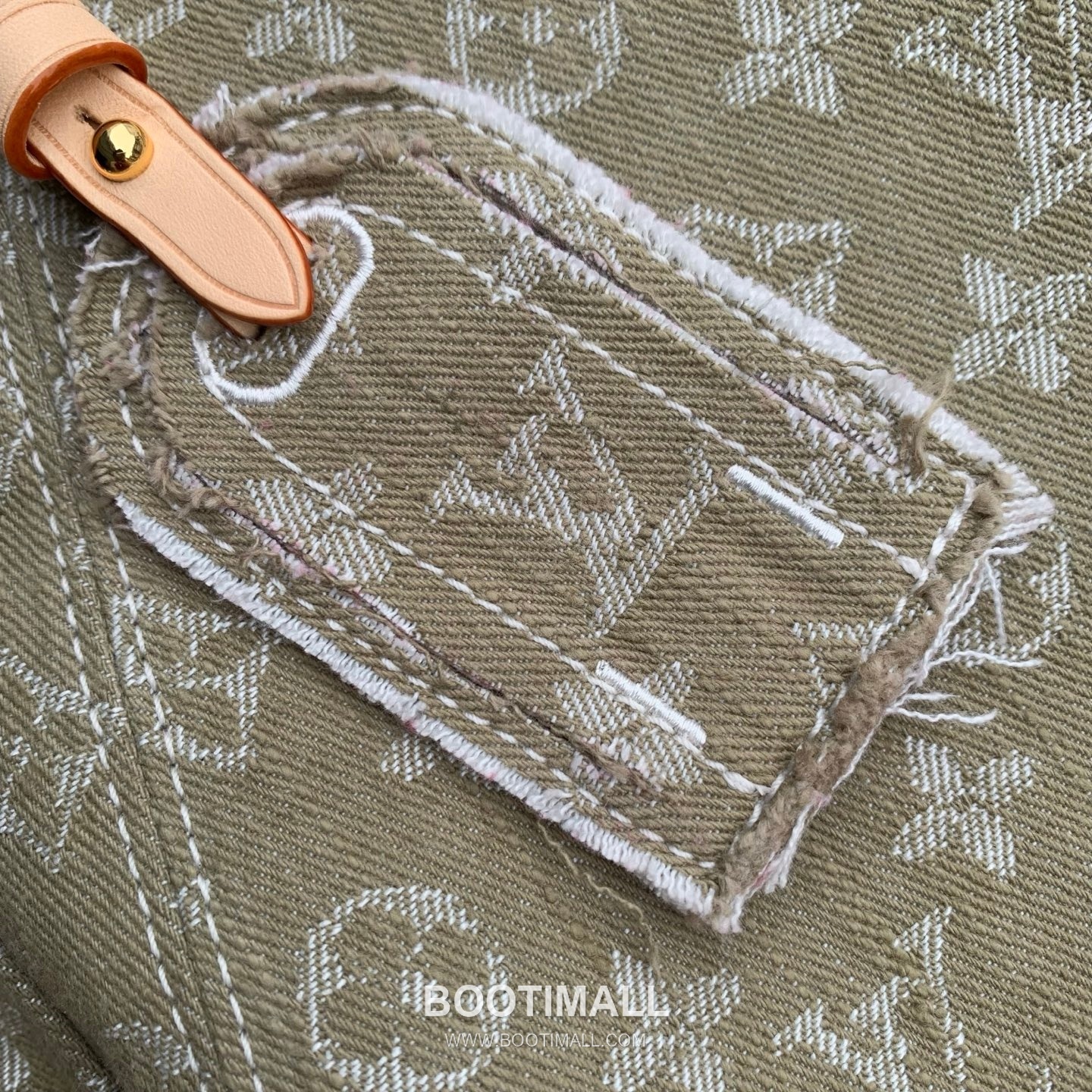 Louis Vuitton CarryAll Cargo Denim Shoulder Bag M27623 루이비통 캐리올 카고 데님 숄더백 33.5cm 5