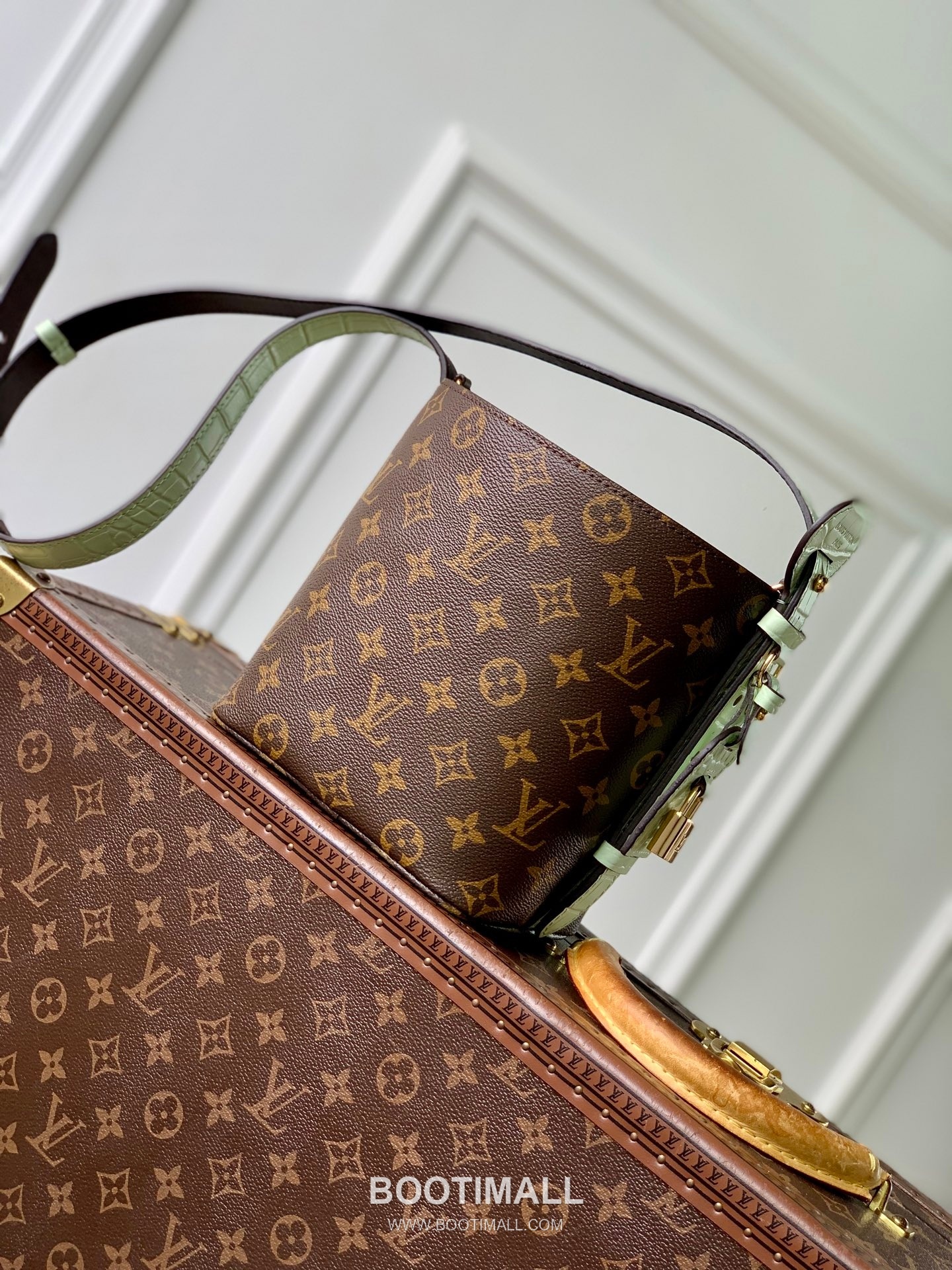 Louis Vuitton All In BB Monogram Bucket Bag N30028 루이비통 올인 BB 모노그램 버킷백 18cm 1