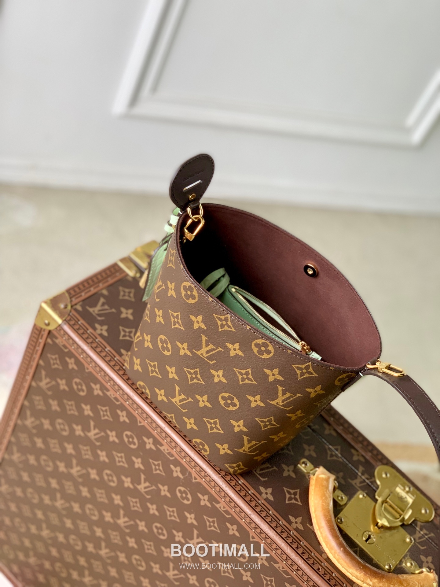 Louis Vuitton All In BB Monogram Bucket Bag N30028 루이비통 올인 BB 모노그램 버킷백 18cm 11