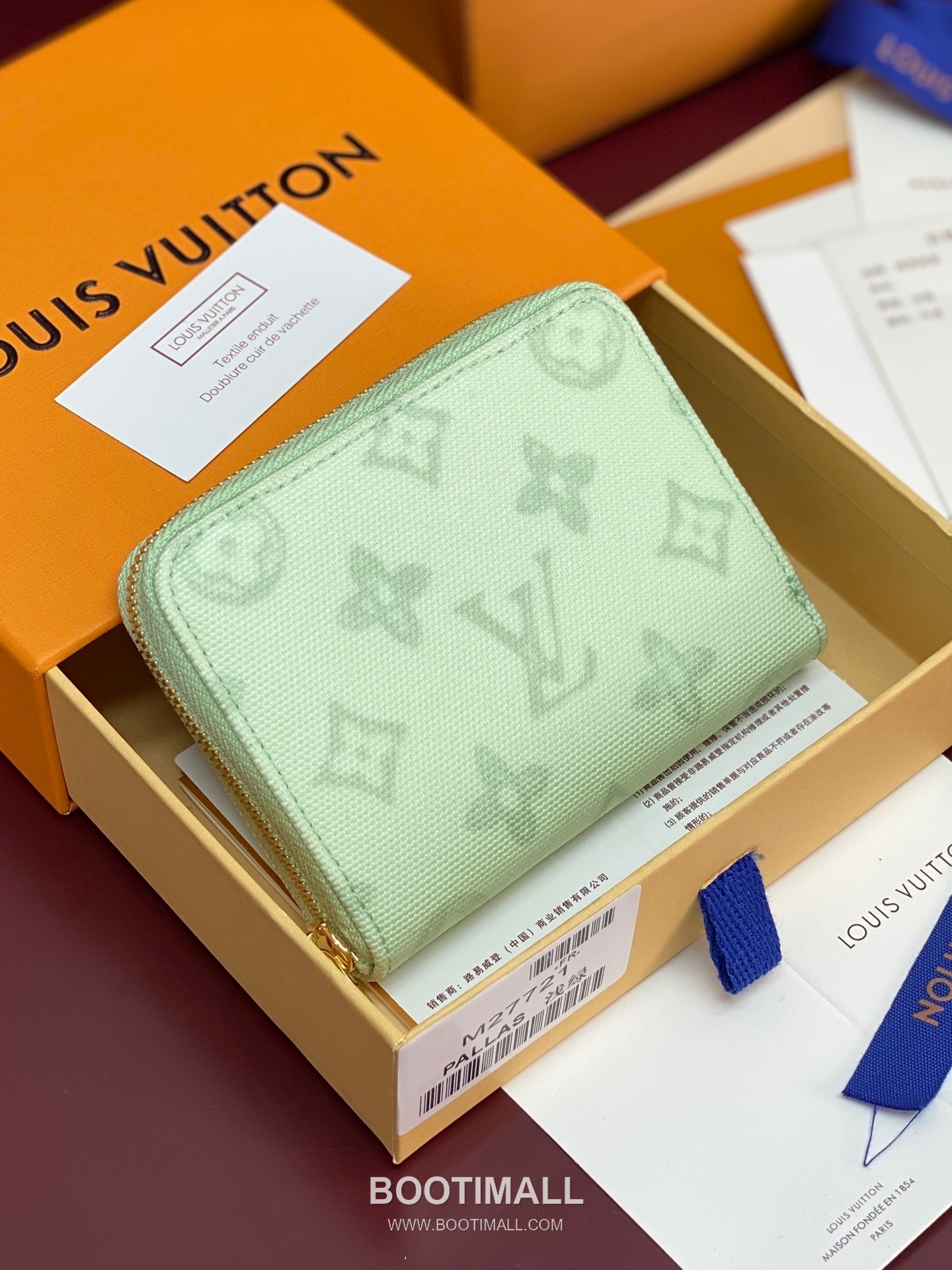 Louis Vuitton Zippy Coin Purse Monogram Origin Canvas M27721 루이비통 지피 코인 퍼스 모노그램 오리진 캔버스 11cm 1