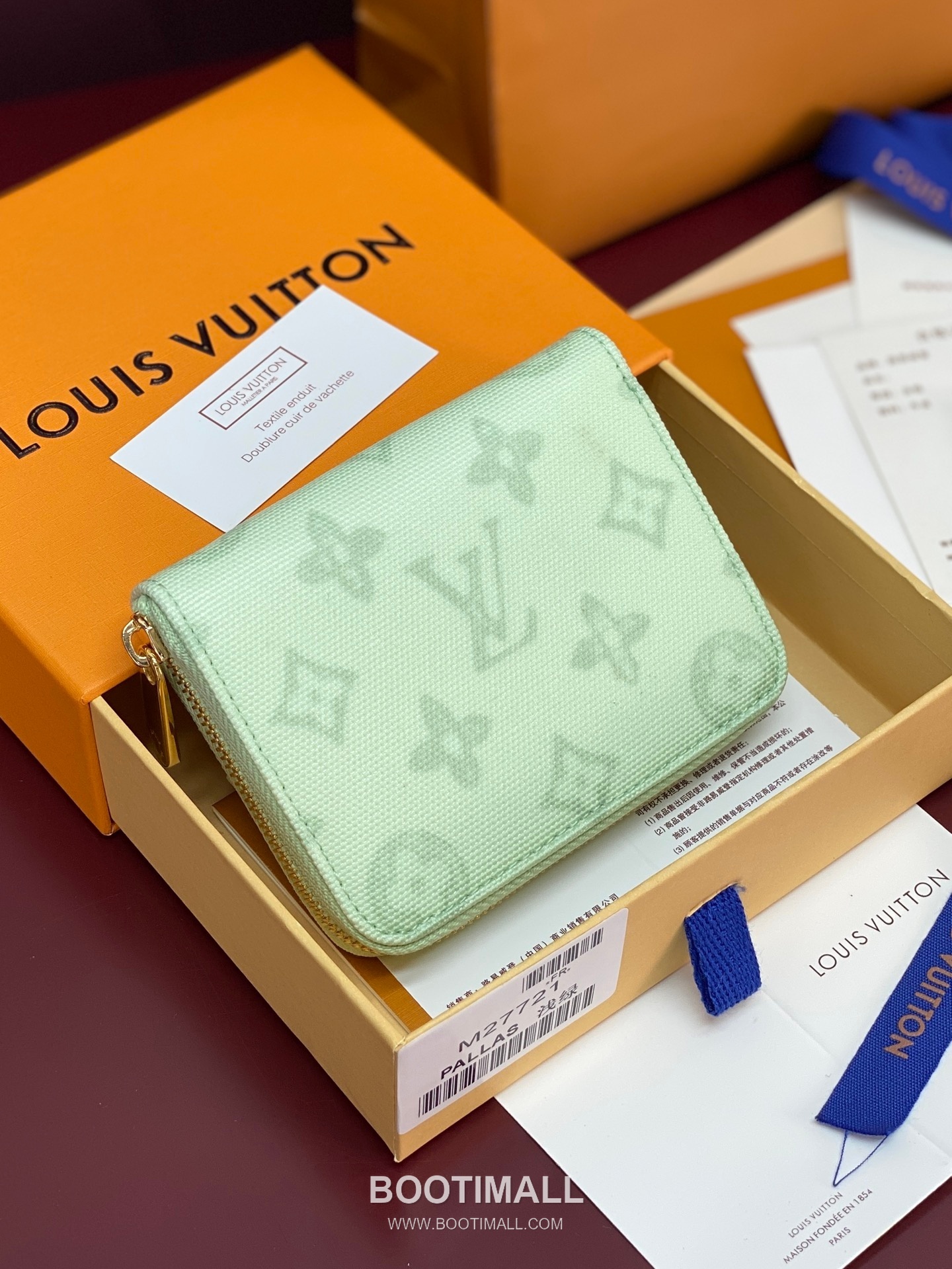 Louis Vuitton Zippy Coin Purse Monogram Origin Canvas M27721 루이비통 지피 코인 퍼스 모노그램 오리진 캔버스 11cm 2